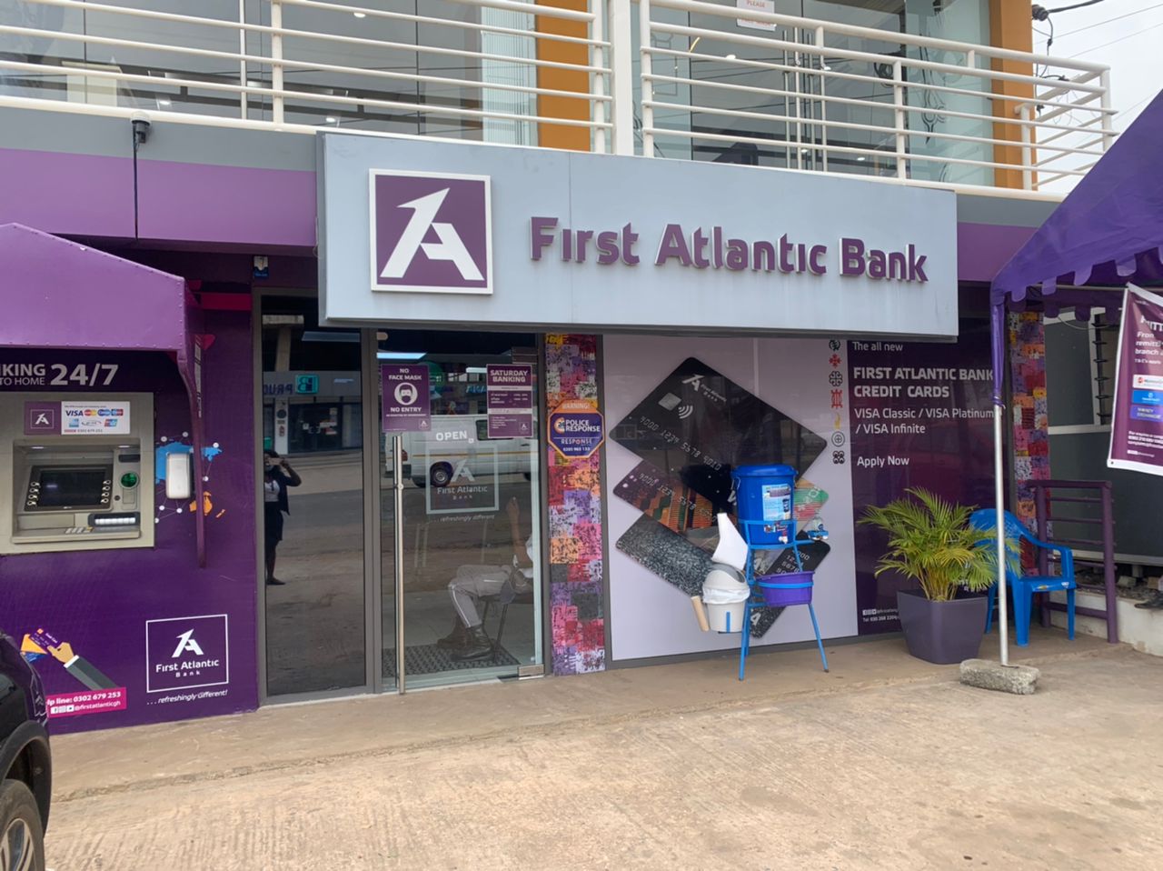 First Atlantic Bank | Branch | American House | East Legon — Accra