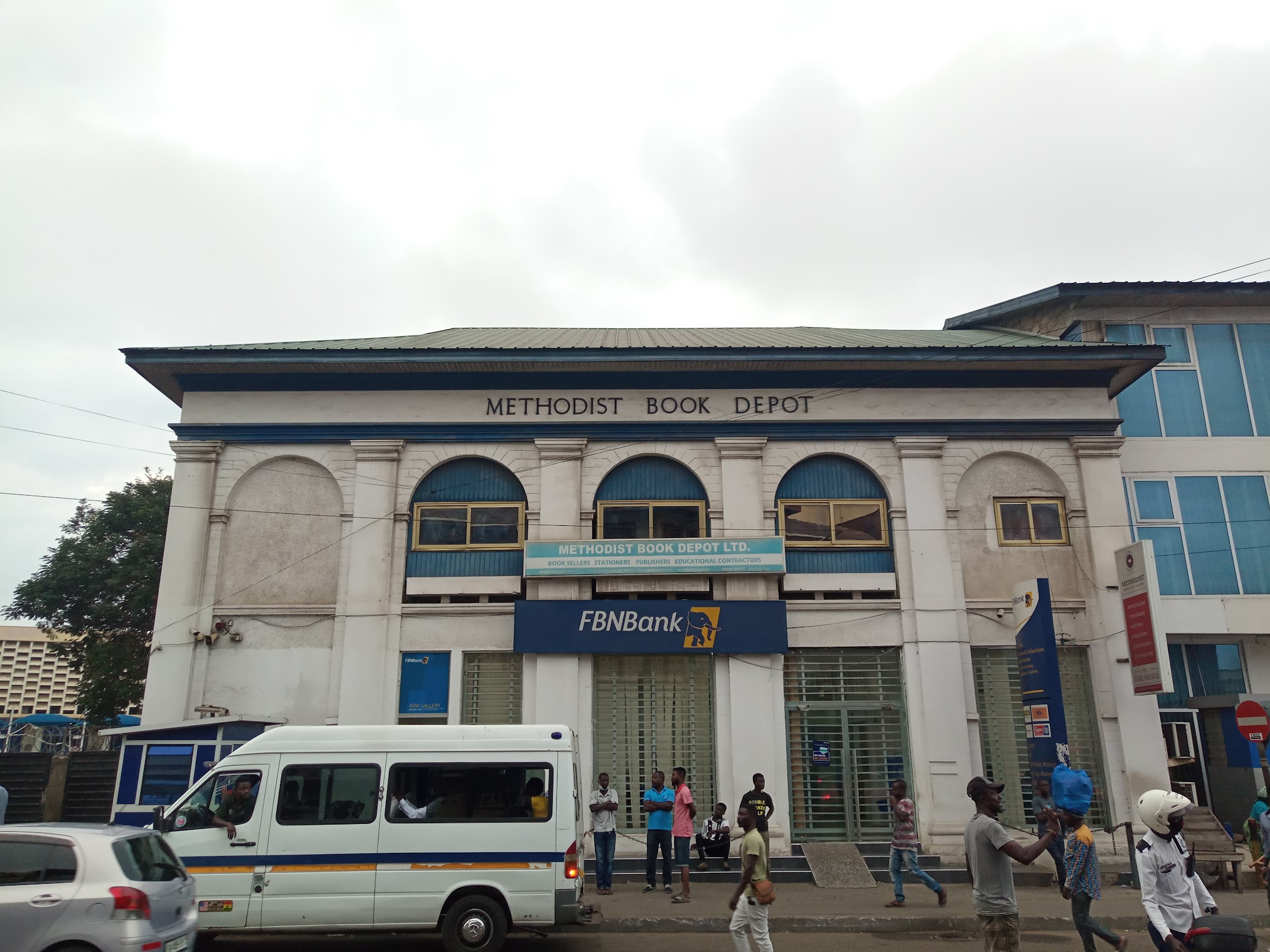 A first look at FBNBank Ghana | Branch | Makola, showing the branch setting people need to verify in Makola.