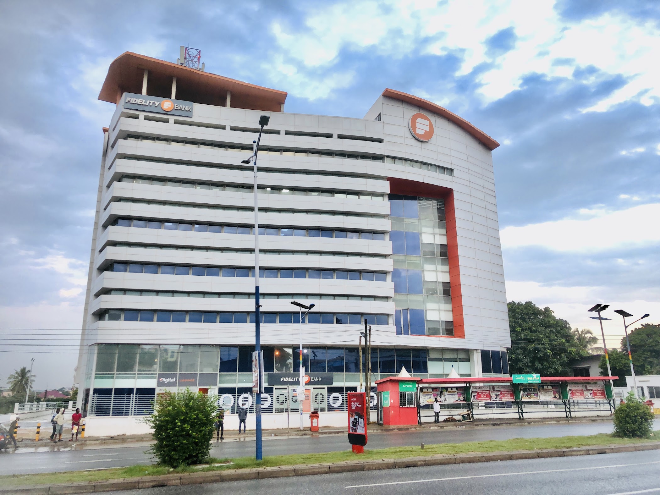 Fidelity Bank | Branch | Orange Heights | Tesano — Accra