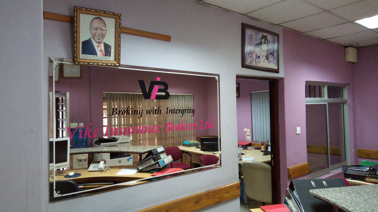 A first look at Vike Insurance Brokers Limited | Kenya 🇰🇪, showing the office, counter, or digital-service setting people need to verify in Nakuru.