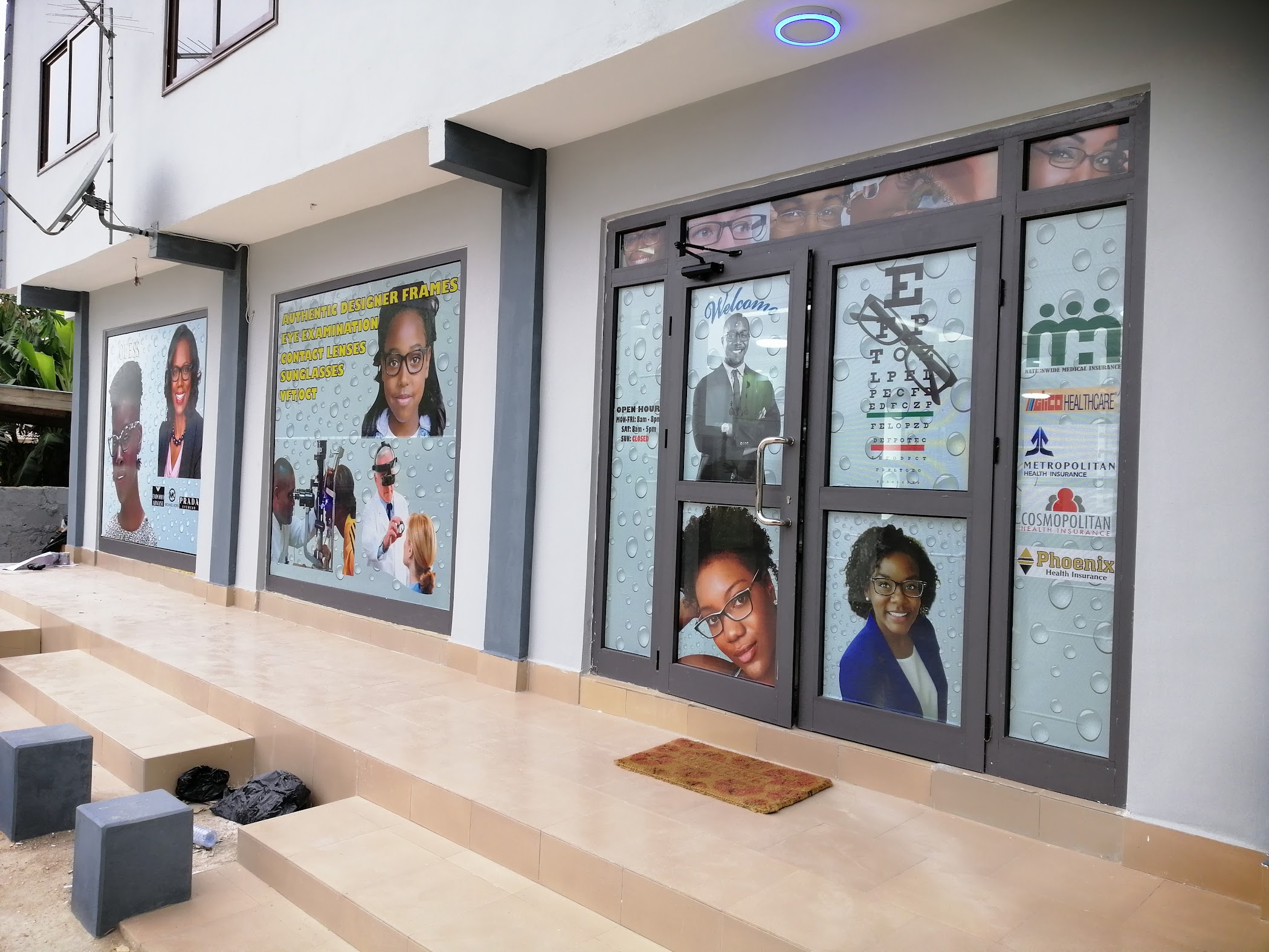Arrival and context view at ADVANCED EYECARE GHANA | Ghana 🇬🇭 in Accra, Greater Accra Region.