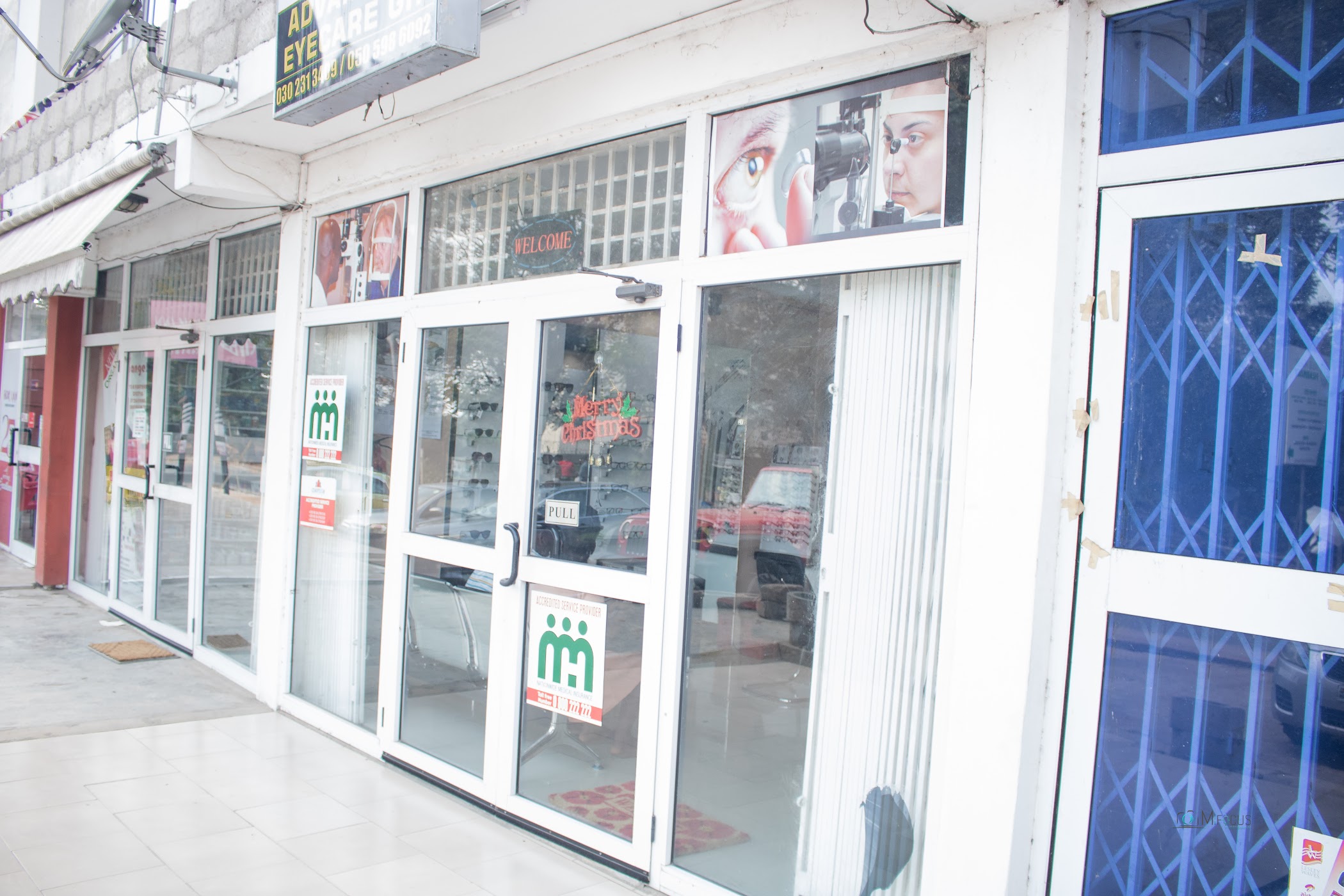 Arrival and context view at ADVANCED EYECARE GHANA | Ghana 🇬🇭 in Accra, Greater Accra Region.