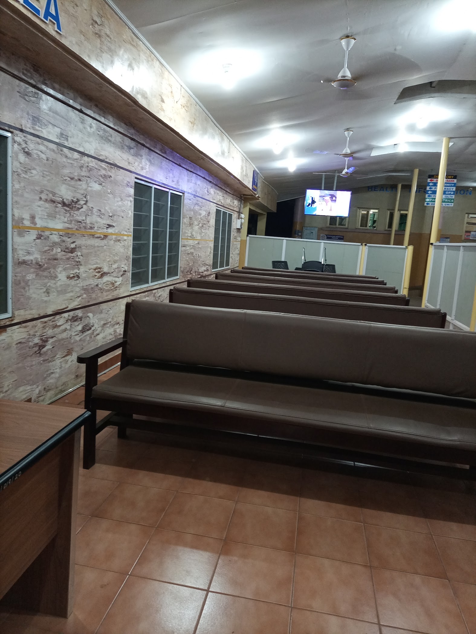 A first look at Pentecost Hospital | Ghana 🇬🇭, showing the entrance, reception, or care setting patients are actually deciding on in Madina.