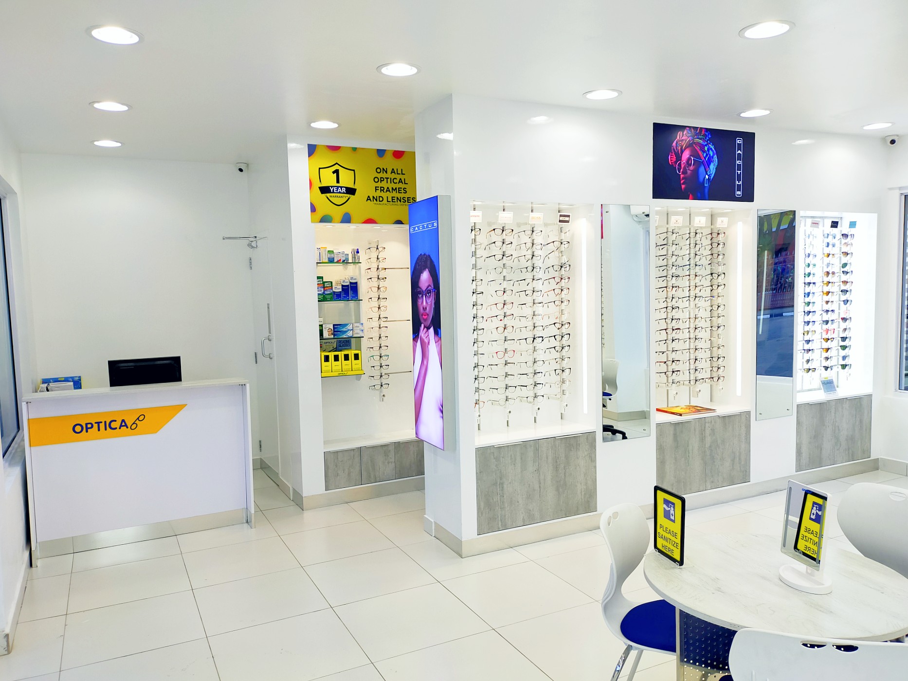 A first look at Optica | Opticians In Lavington Business Hub | Nairobi | Kenya 🇰🇪, showing the entrance, reception, or eye-care setting patients are actually deciding on in Nairobi.