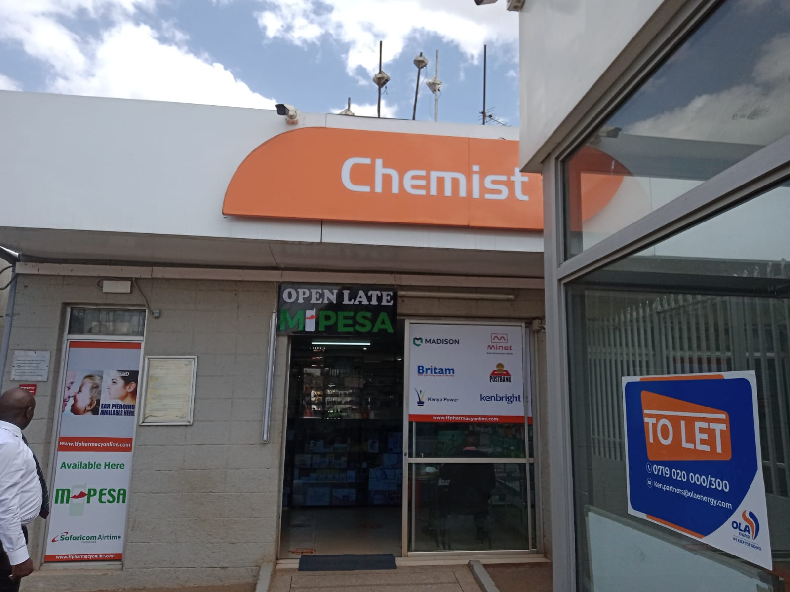 TF Pharmacy | OLA Energy Service Station | Waiyaki Way | Kenya 🇰🇪 — Nairobi