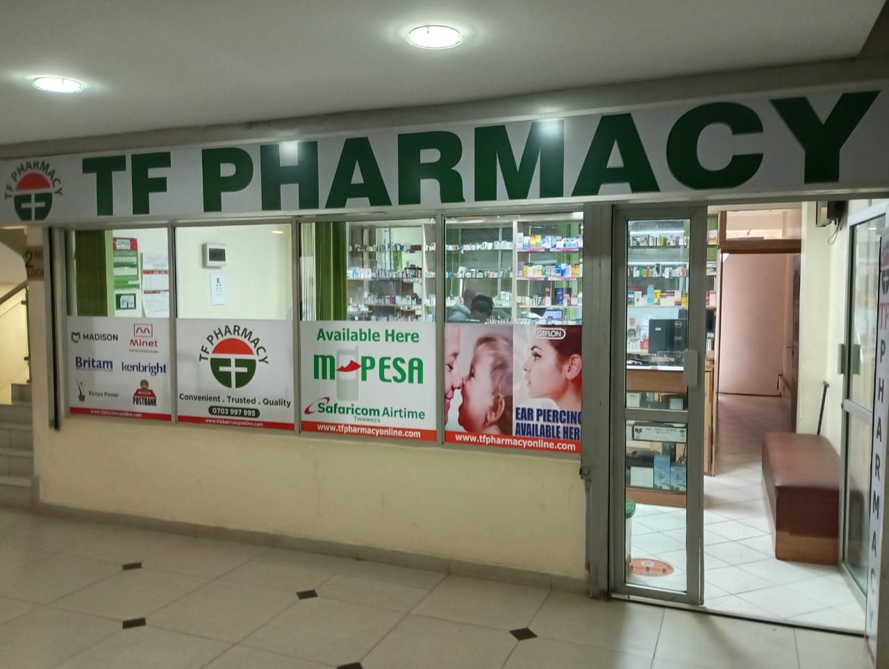 TF Pharmacy | KMA Center | Upperhill | Kenya 🇰🇪 — Nairobi