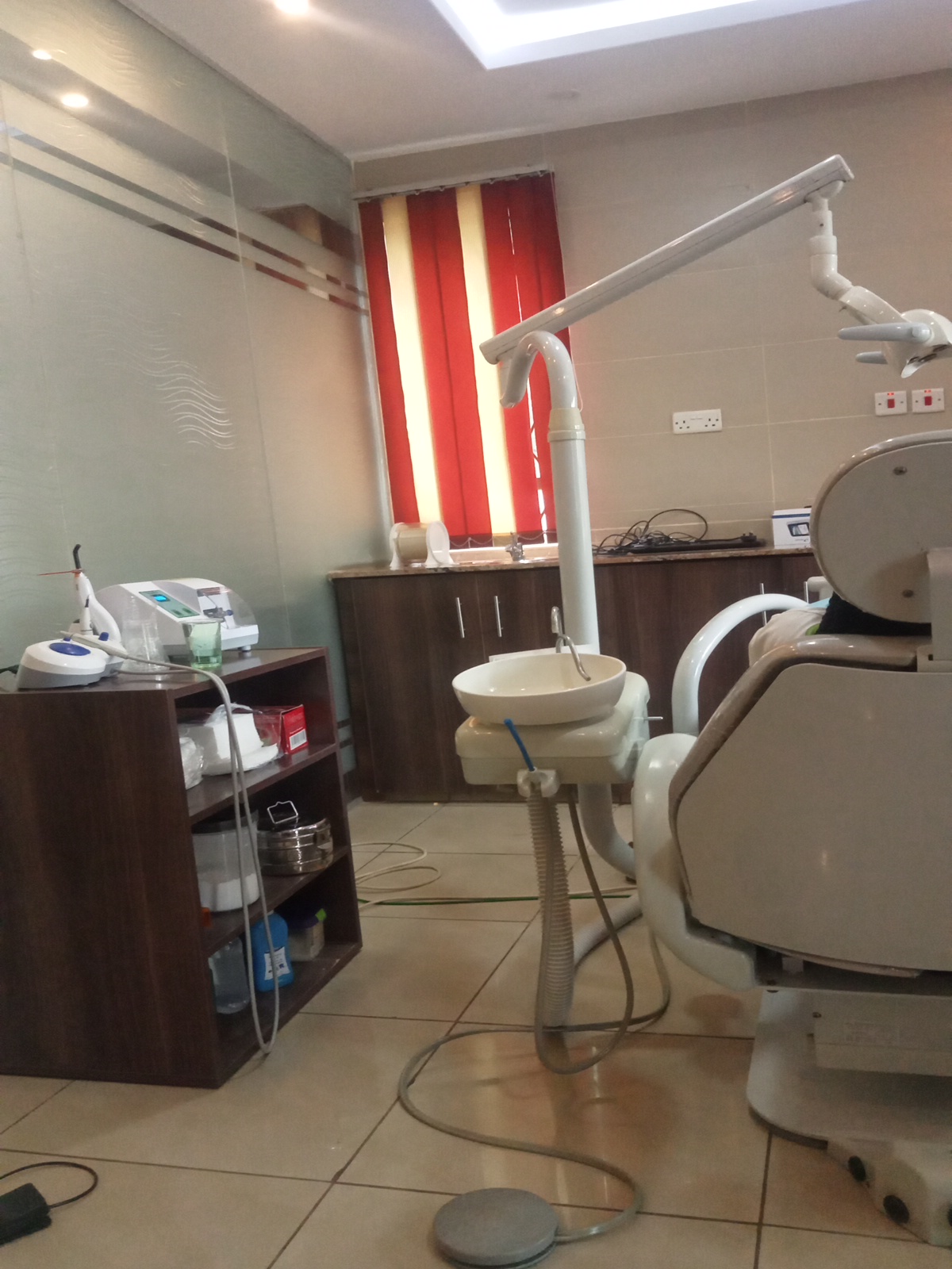 A first look at Dental Doc Clinic | Kenya 🇰🇪, showing the entrance or reception patients would use in Nairobi City.