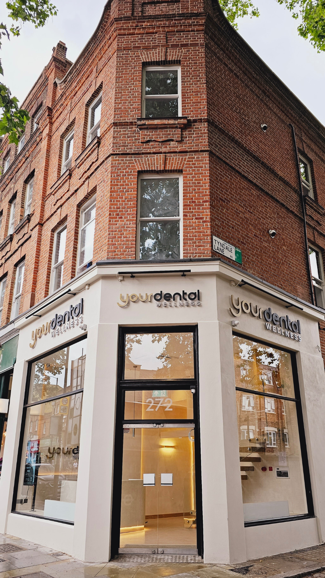 A first look at Yourdental Wellness | UK 🇬🇧, showing the clinic frontage or arrival point patients use when checking a dental appointment in London.
