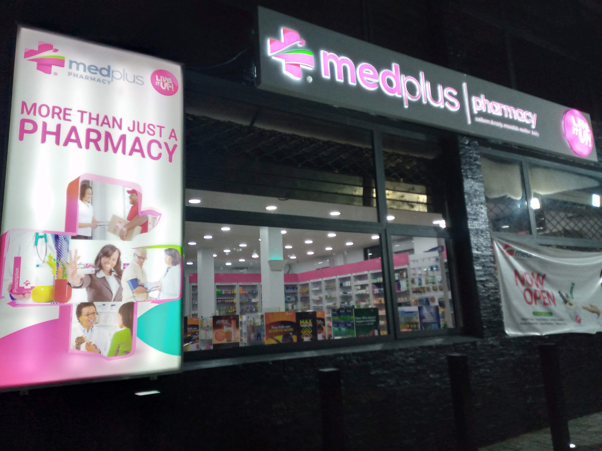 A first look at Medplus Pharmacy | Elegushi | Nigeria 🇳🇬, showing the pharmacy front or entry point that matters for a quick prescription or refill visit.