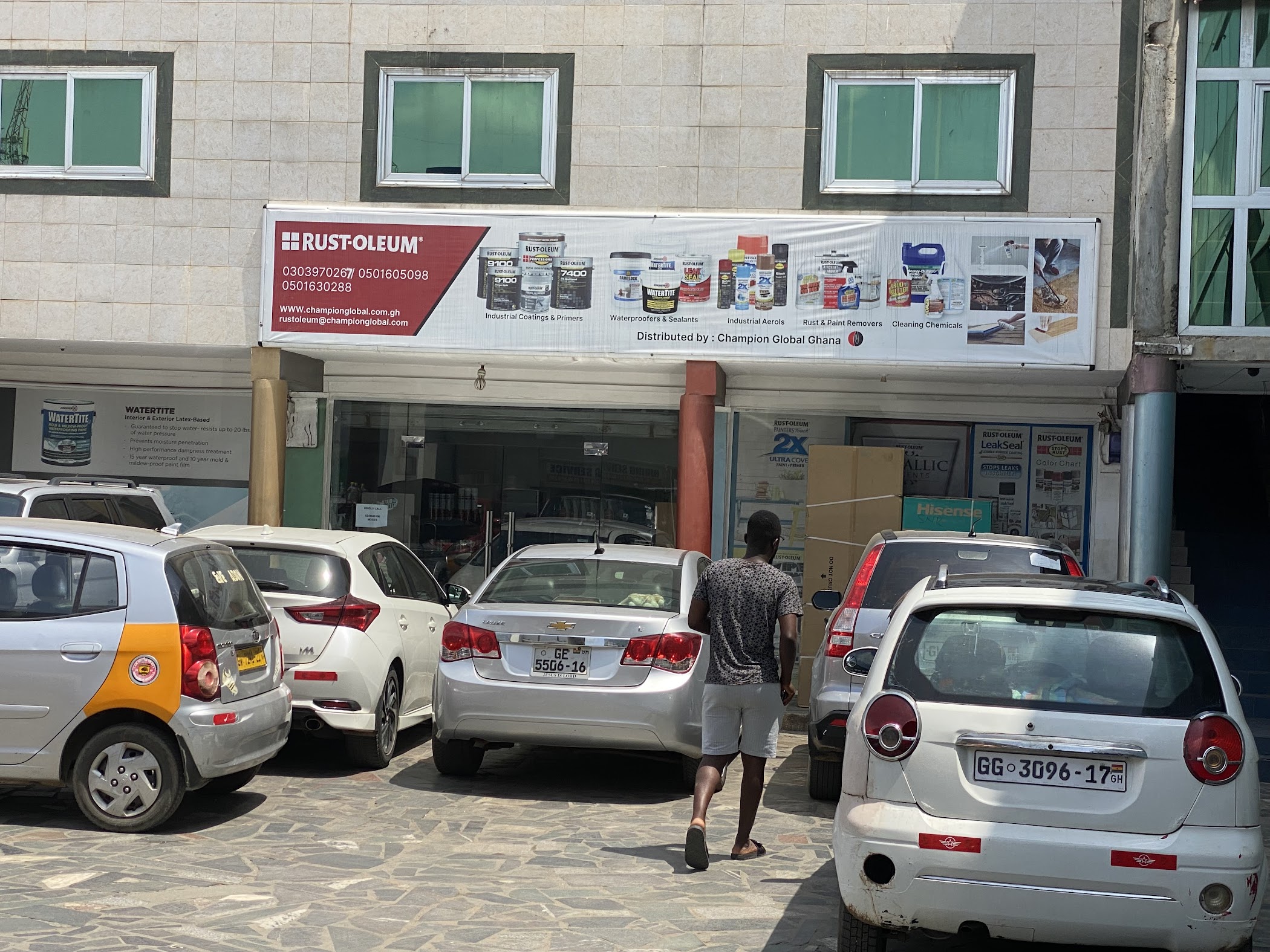 Rust-oleum Coatings Paints Primers Champion Global Ghana Ltd | Ghana 🇬🇭 — Accra