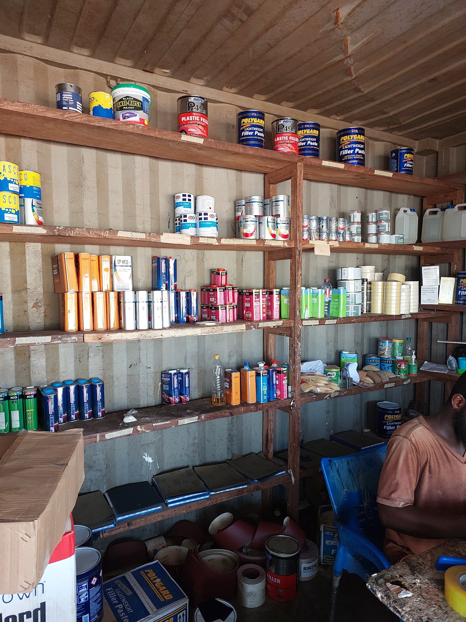 Ayeson Car and Oil Paint shop | Ghana 🇬🇭 — Adenta Municipality