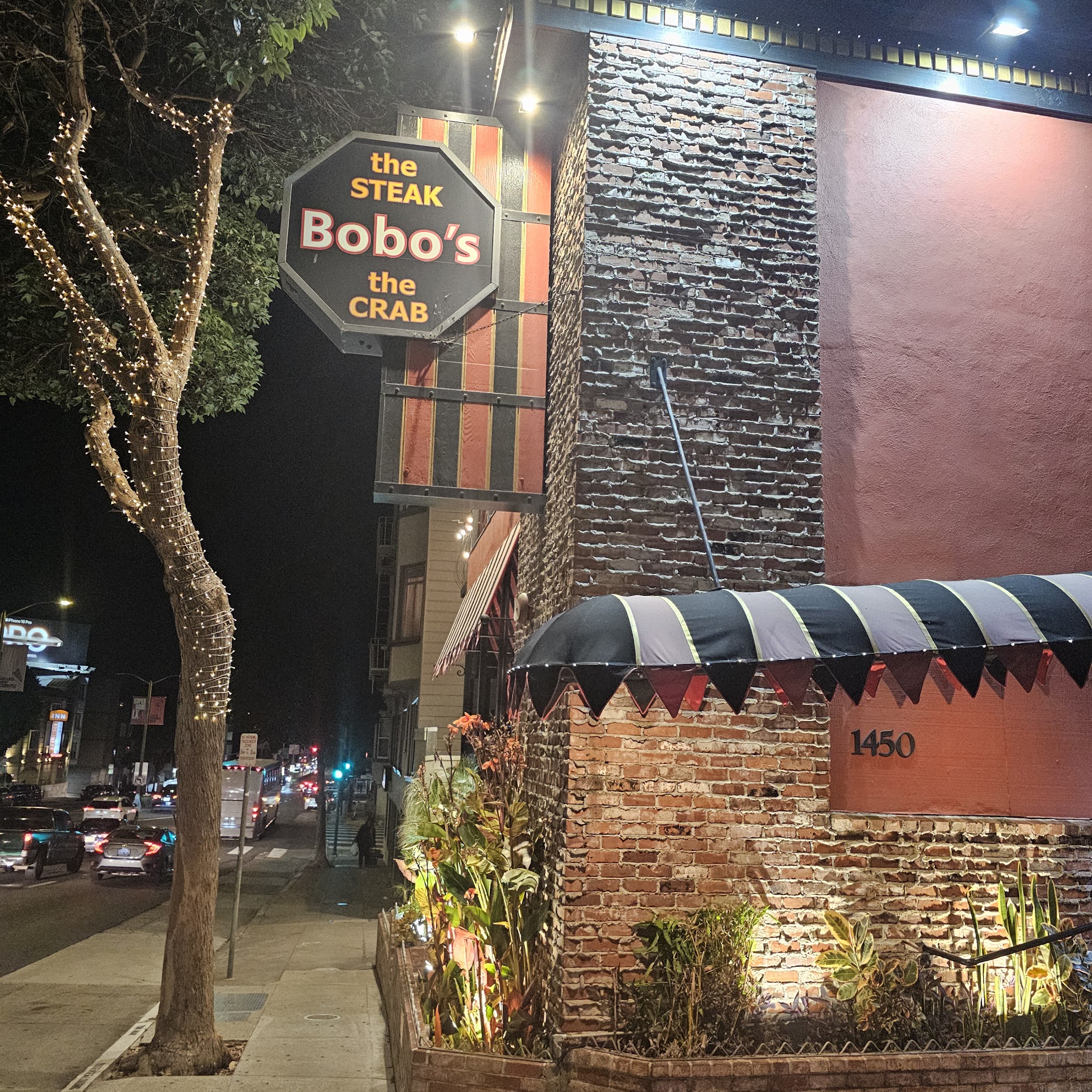 Arrival and context view at Bobo’s in San Francisco, California.