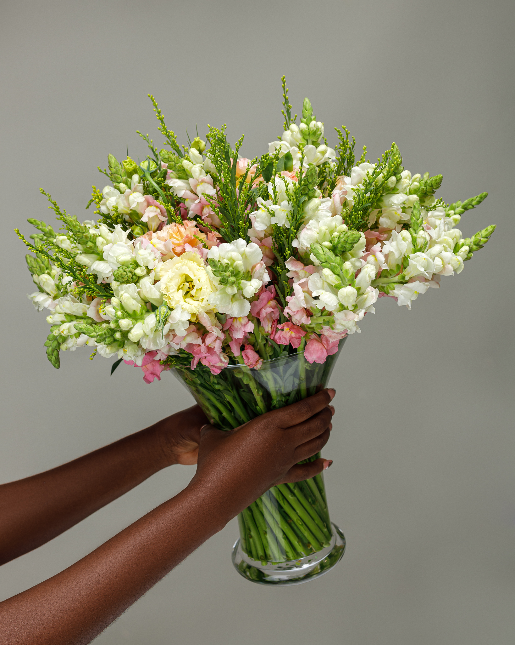Arrival and context view at Blossom Fresh Flowers in Accra, Greater Accra Region.