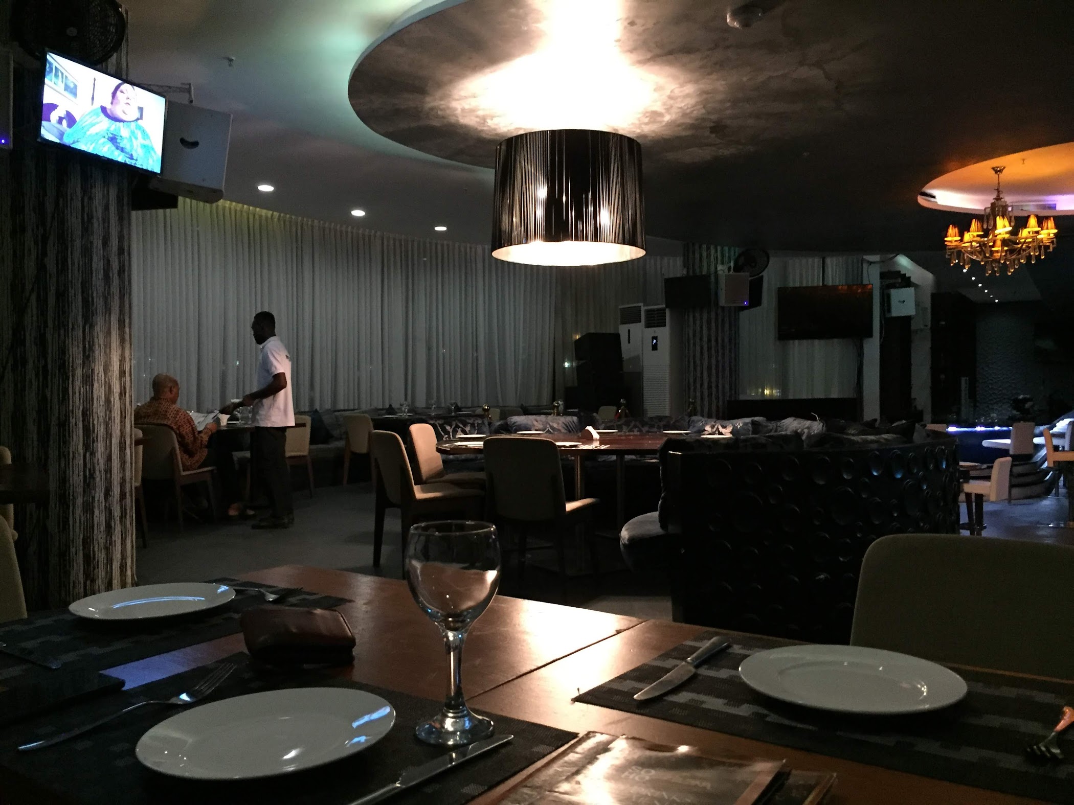 Arrival and context view at Havana Cigar Lounge in Accra, Greater Accra Region.