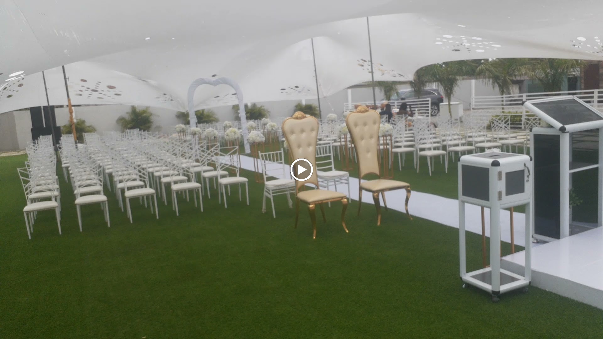 Arrival and context view at Red Carpet Event Centre (Spintex Branch) in Accra, Greater Accra Region.