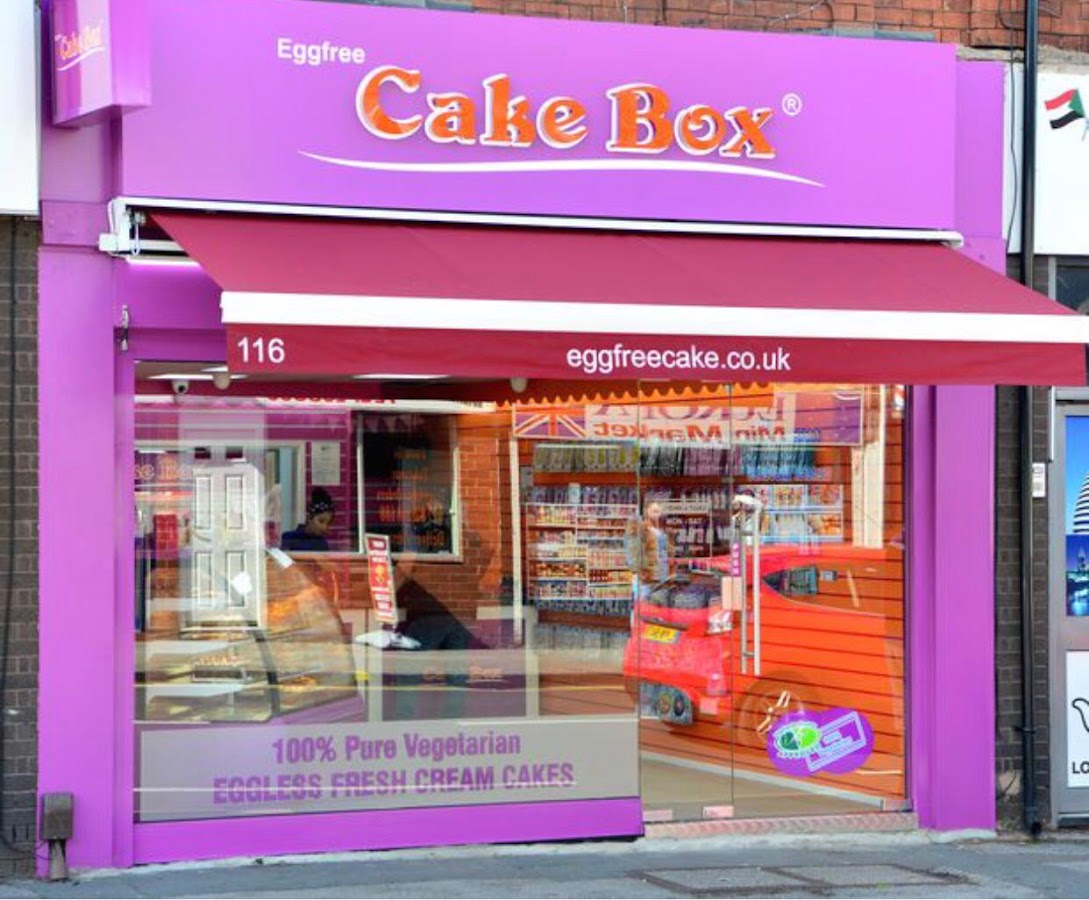 Eggfree Cake Box Stoke On Trent