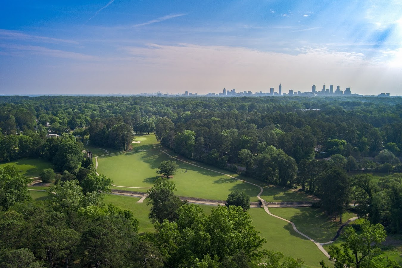 A first look at John A. White Golf Course | Georgia USA 🇺🇸, showing a public golf course in Southwest Atlanta.