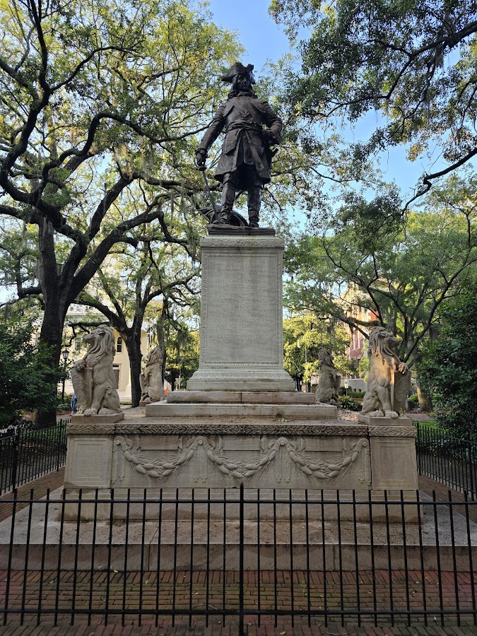 James Oglethorpe Monument | Georgia USA 🇺🇸