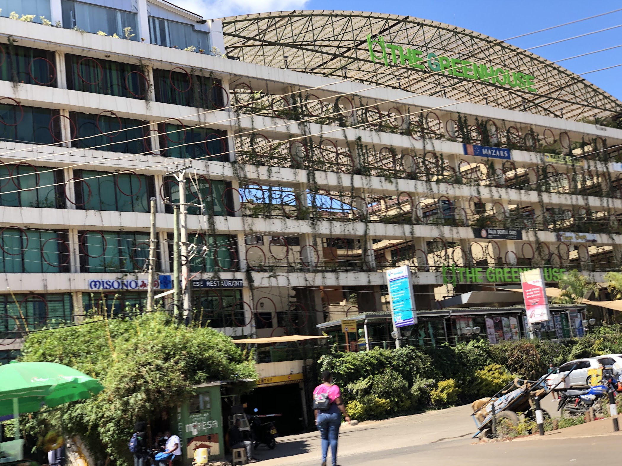 Arrival and context view at Naivas Supermarket | Greenhouse in Nairobi, Nairobi County.
