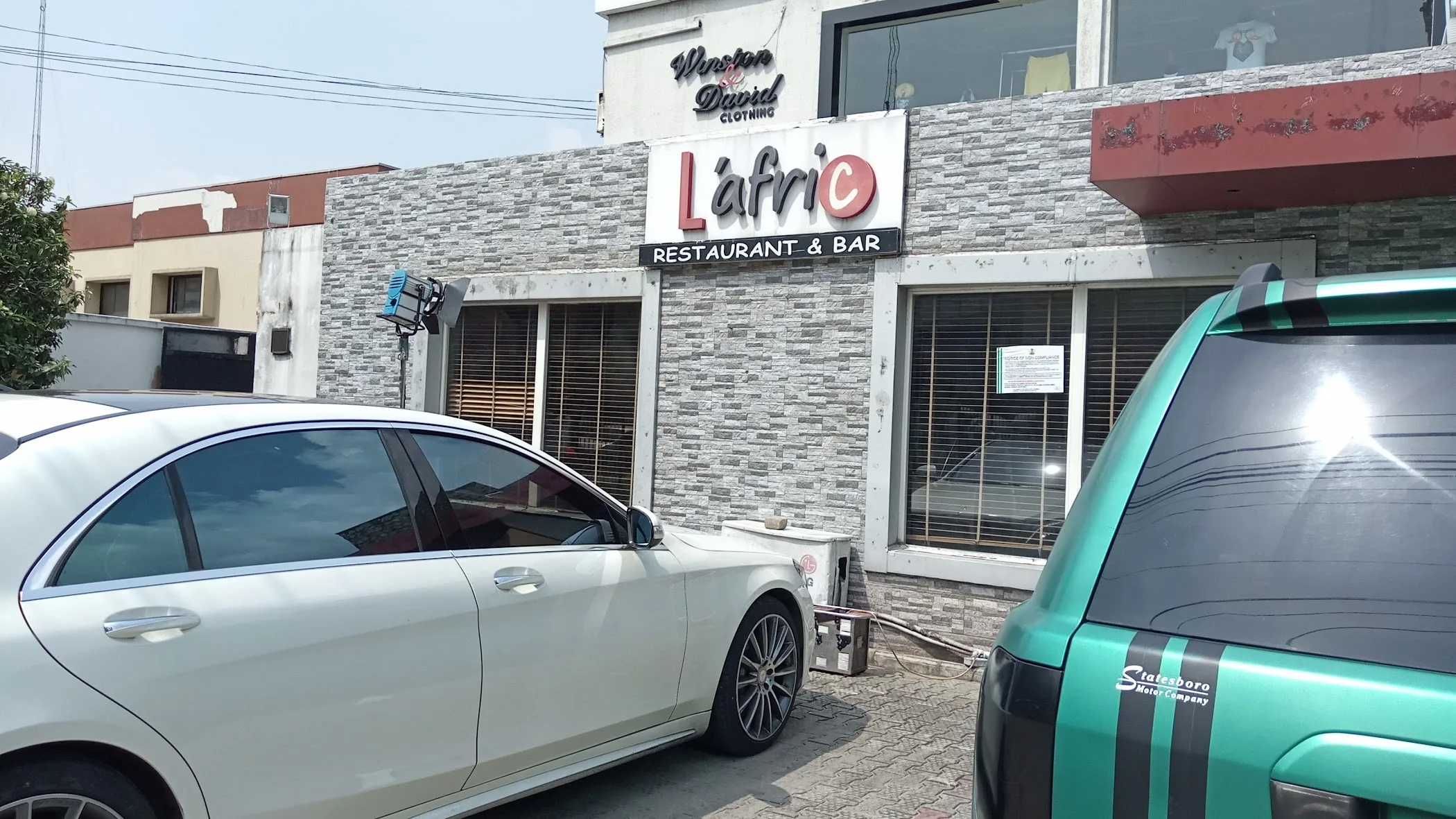 L’afric Restaurant and Bar — Lagos
