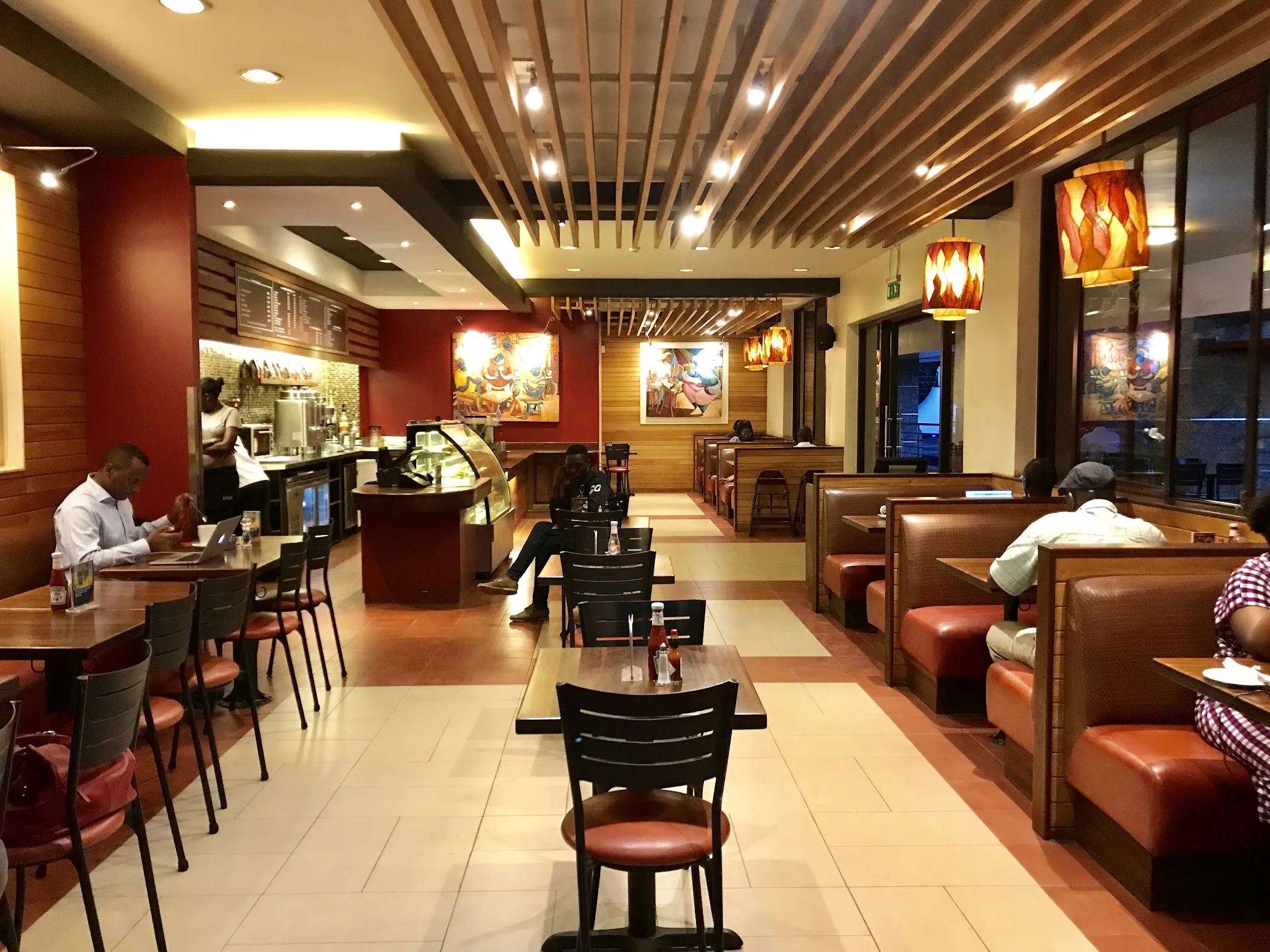Java House Paintings Rwanda Java House | Acacia – TortoisePath | Rwanda 🇷🇼