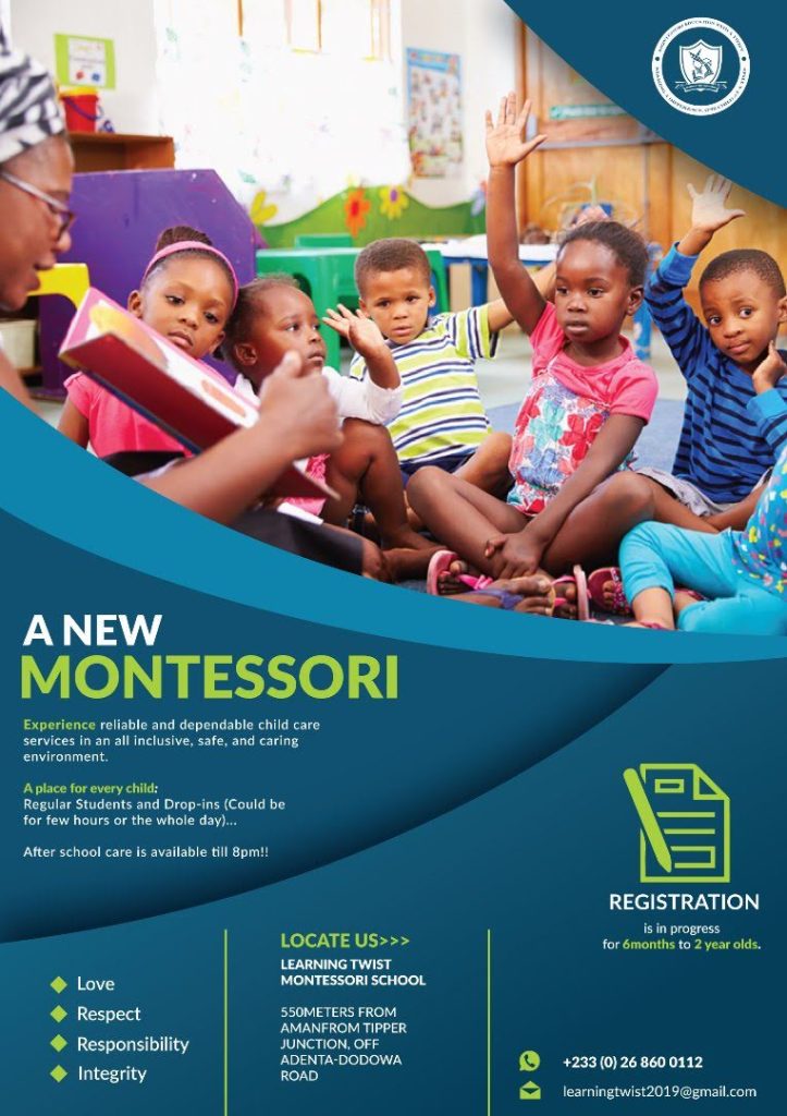 Learning Twist Montessori School | Ghana 🇬🇭 – TortoisePath | SchoolFinder 🎓
