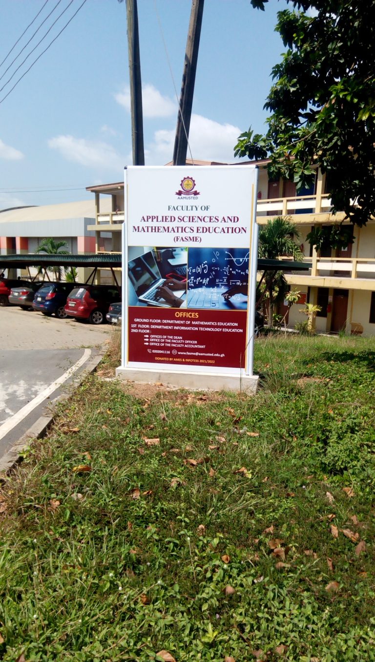 Faculty of Applied Sciences and Mathematics Education | FASME | Ghana 🇬🇭