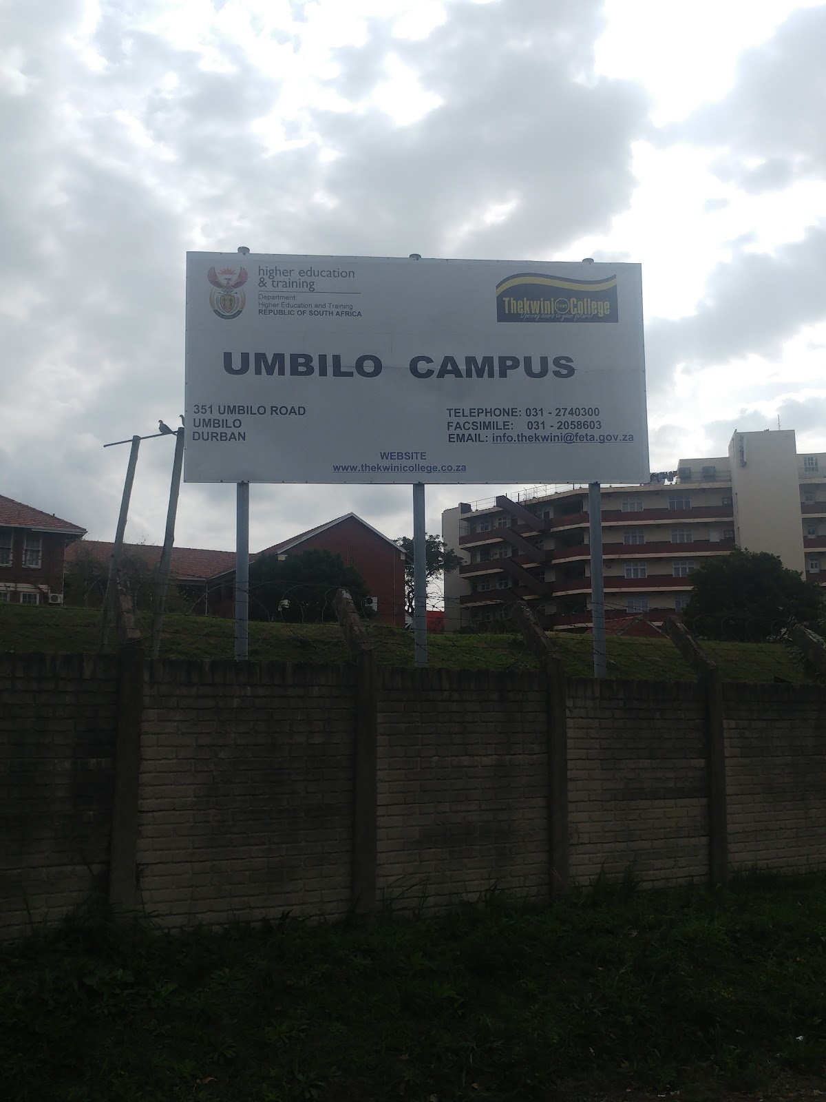 Thekwini TVET College, Umbilo Campus | South Africa 🇿🇦 – TortoisePath ...