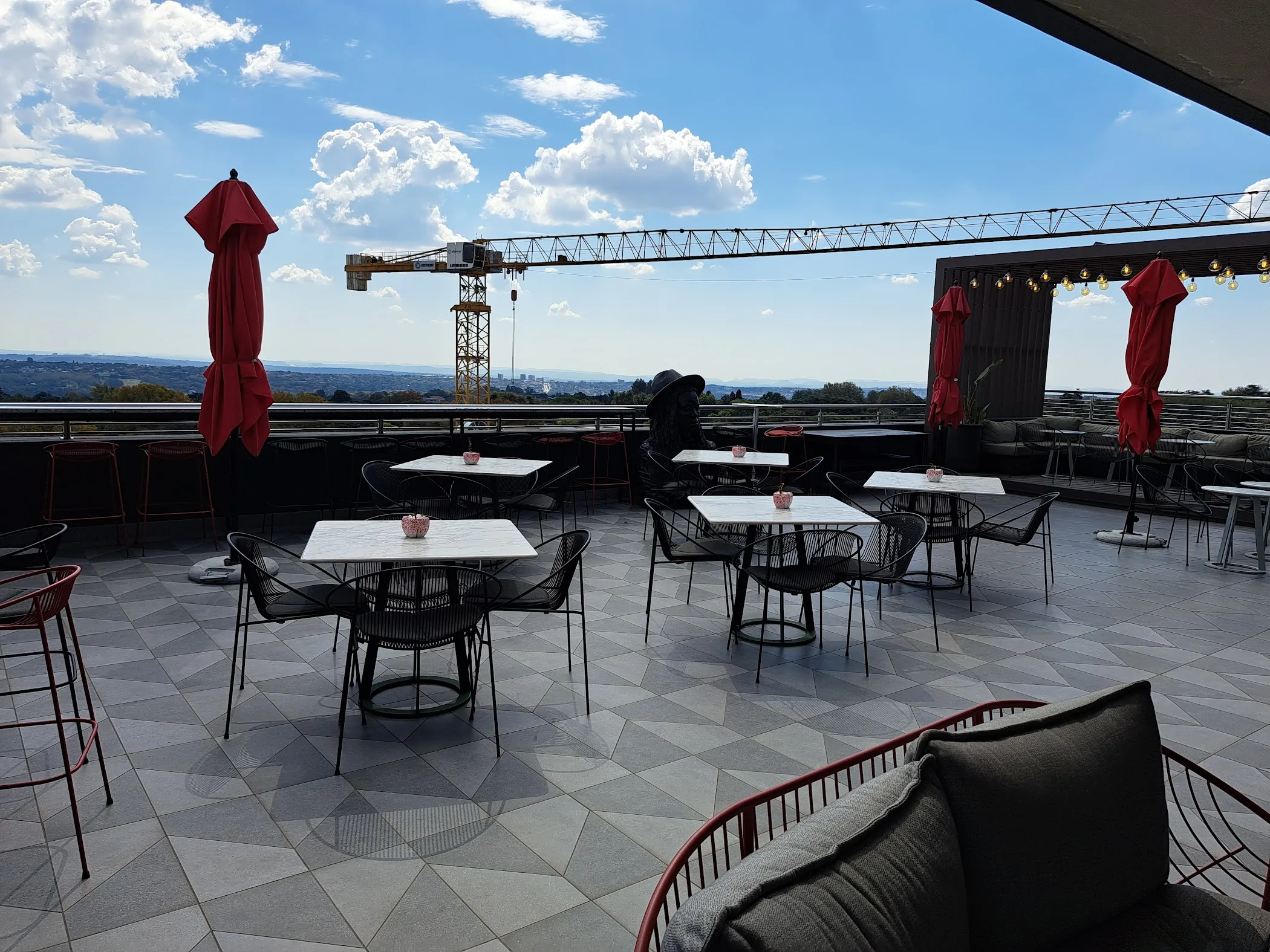 Randböl Rug Red Rooftop Bar & Terrace – TortoisePath | South Africa 🇿🇦