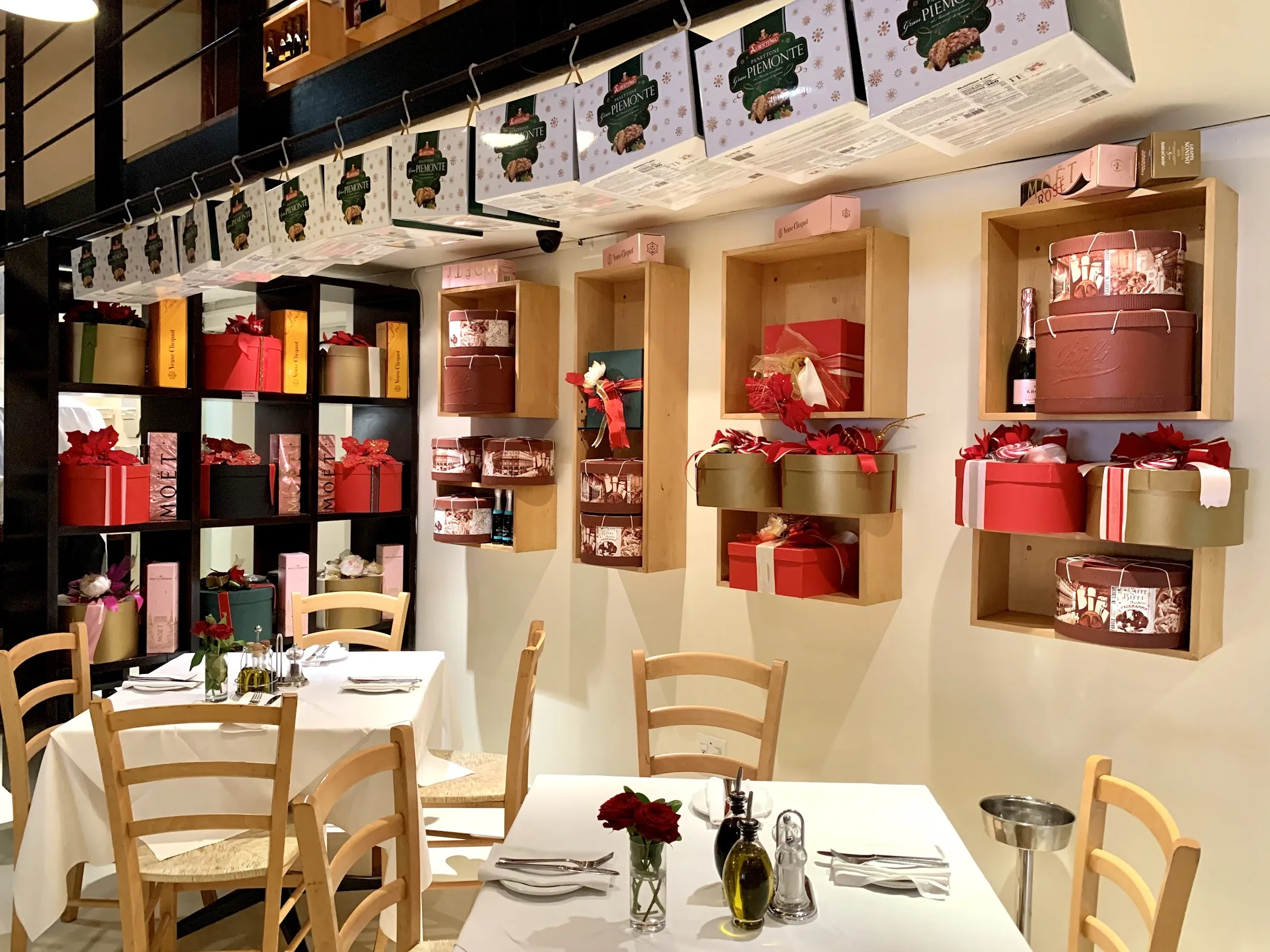 Arrival and context view at Tortellino d’Oro in Johannesburg, Gauteng.