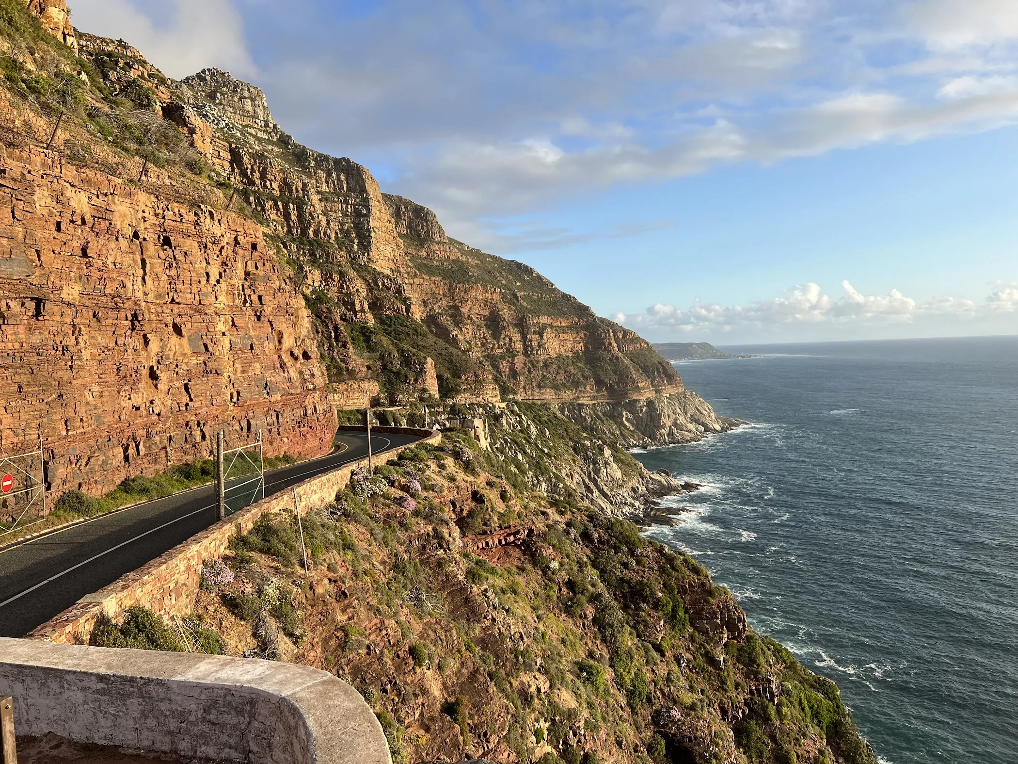 A first look at Chapman’s Peak Drive Lookout Point, with the coastal setting doing most of the work.