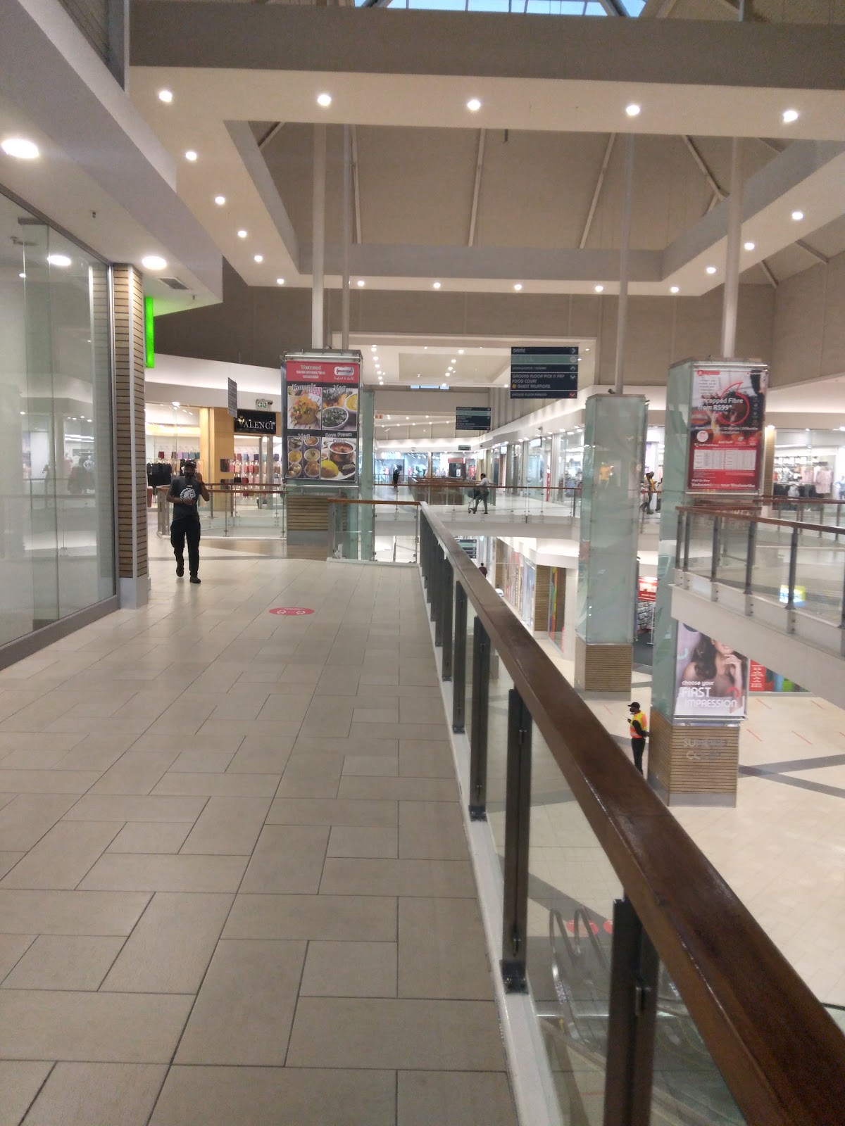 A first look at Saxony Westwood Mall in Westville, showing the mall setting and the kind of retail stop it is.