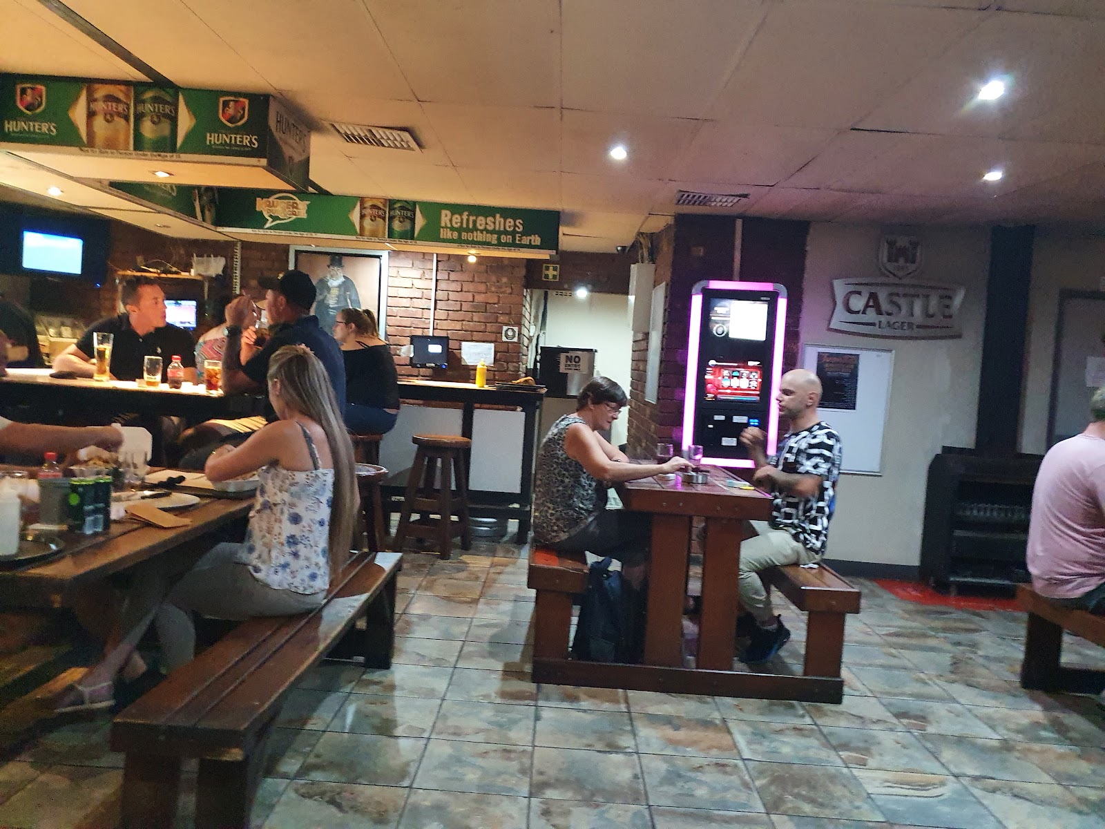The front-facing read on Krugers Pub & Grill, useful for recognizing the venue and gauging how visible and easy the arrival feels in Pretoria.