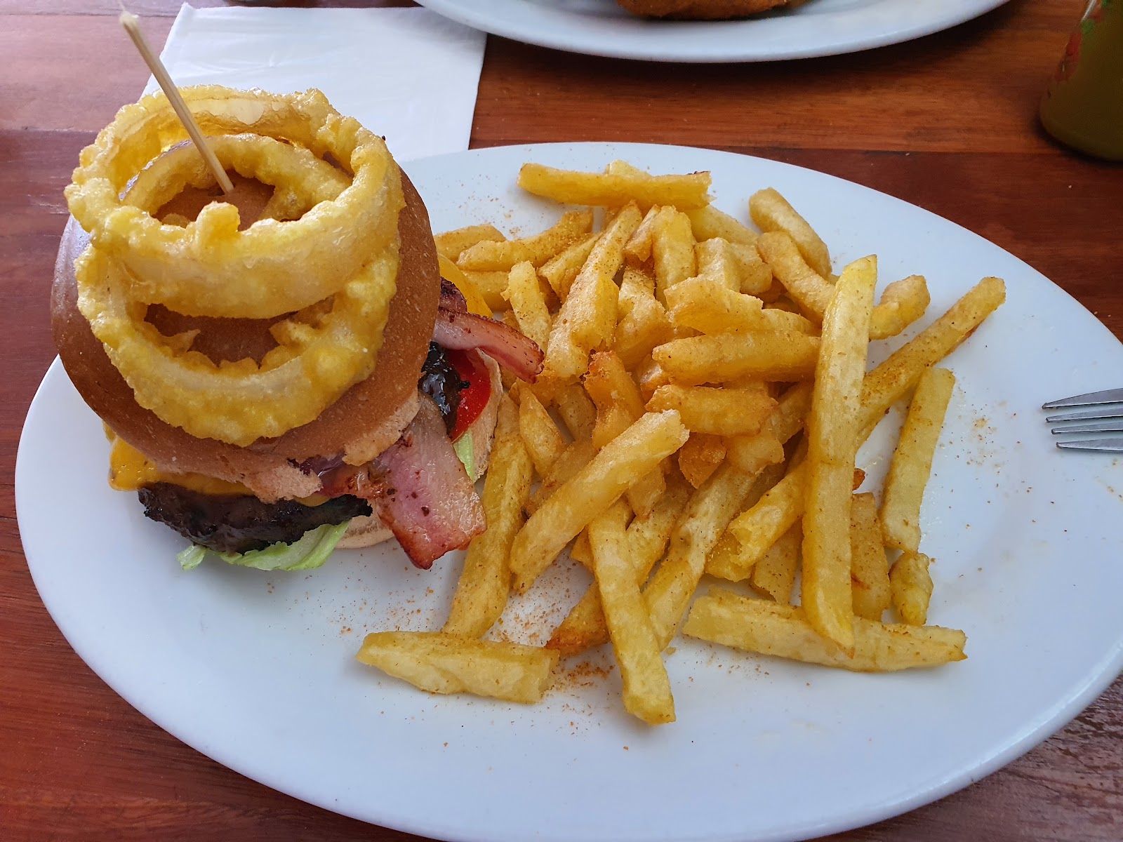 Arrival and context view at Krugers Pub & Grill in Pretoria, Gauteng.