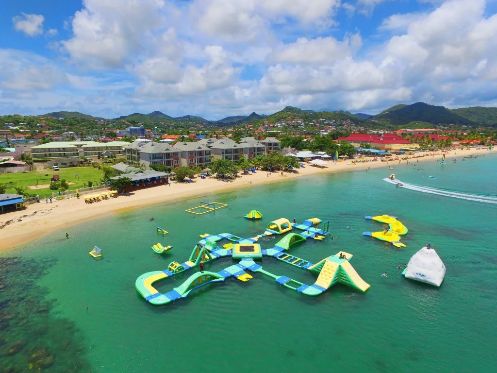 Splash Island Water Park St. Lucia