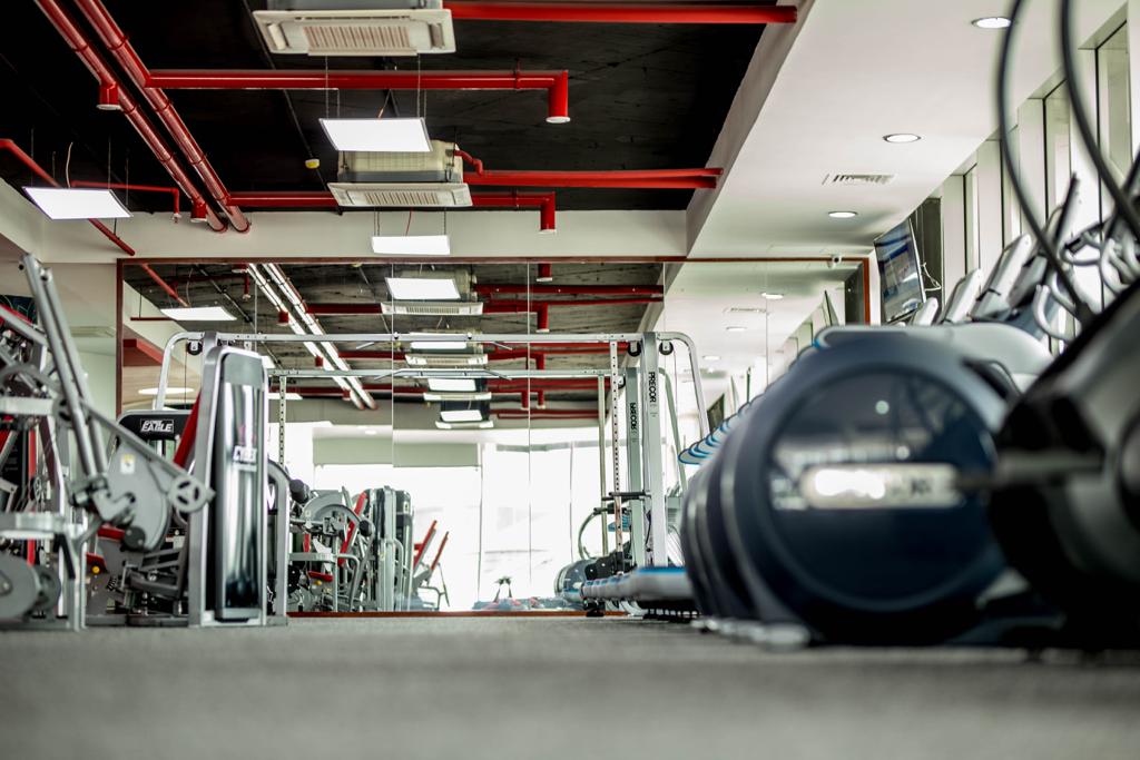 Arrival and context view at Fitness 1 Gym in Accra, Greater Accra Region.
