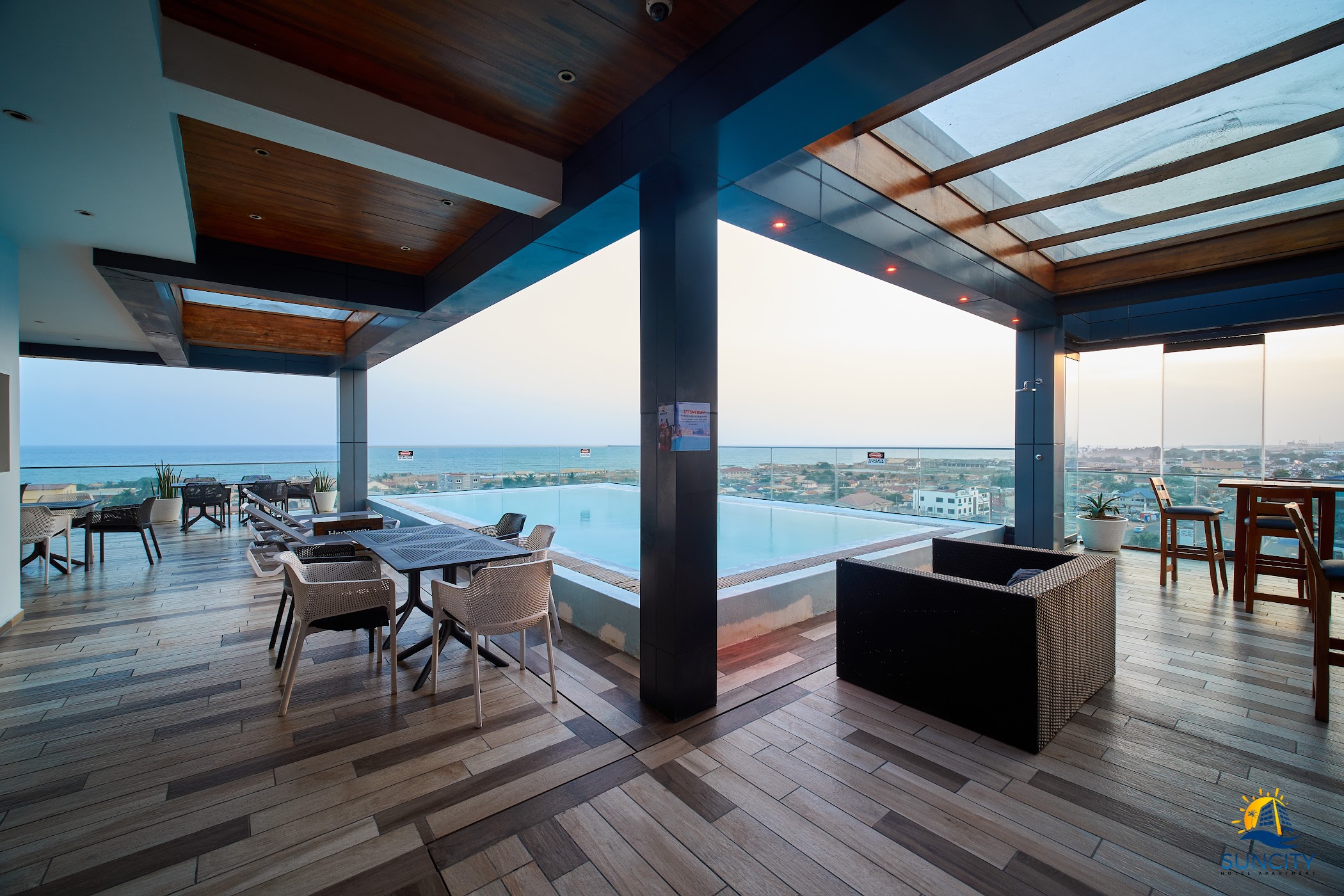 Red Carpet Skybar | Suncity Apartments — Accra