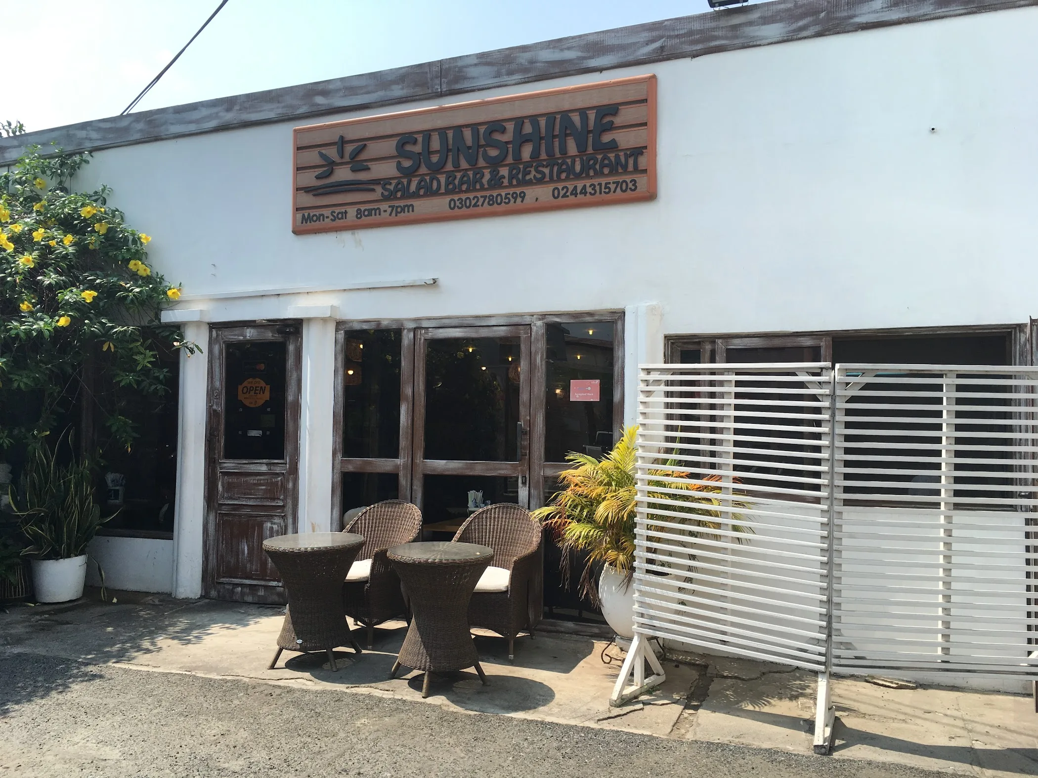 Sunshine Salad Bar and Restaurant — Accra