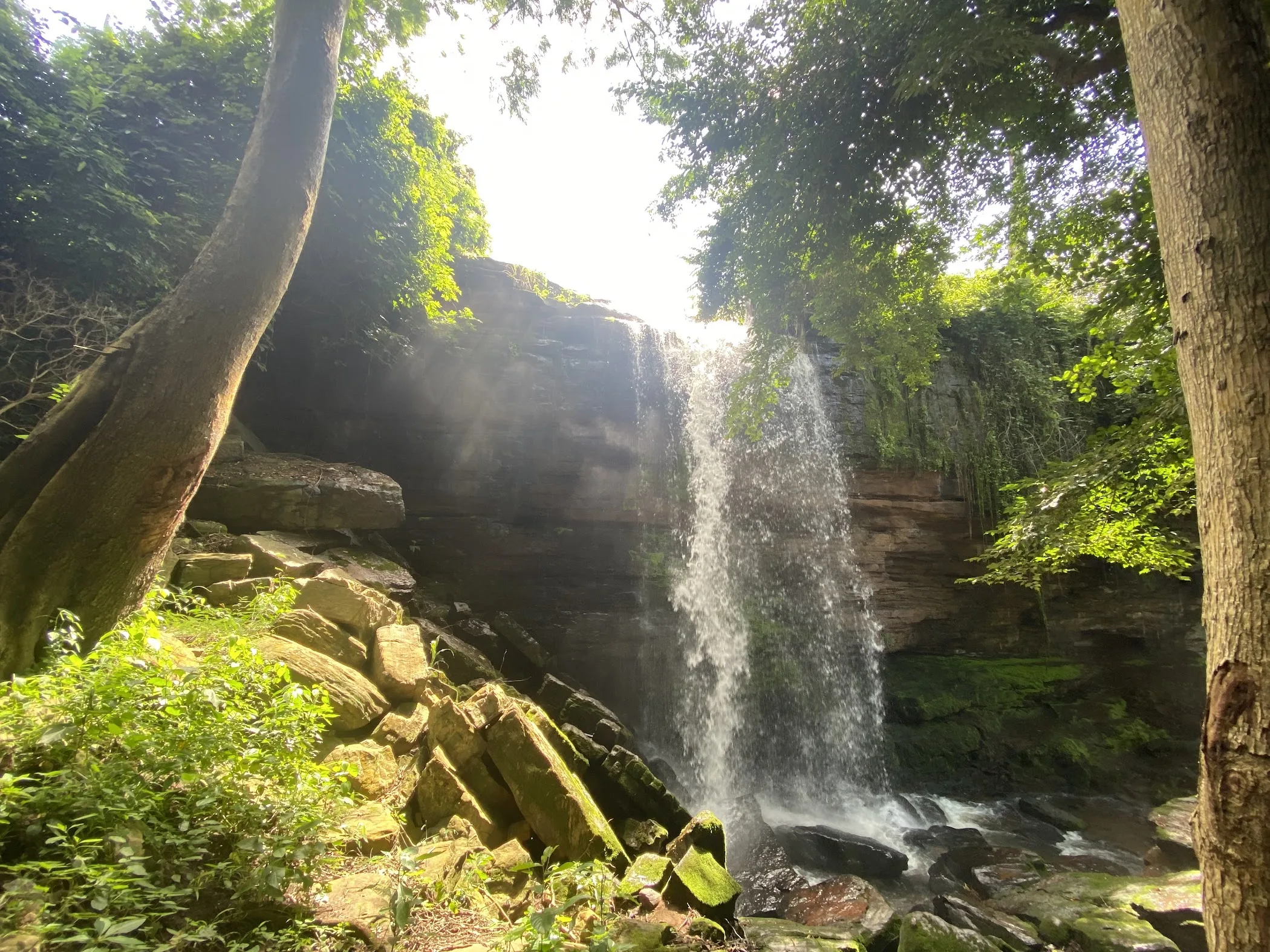 Butuase Waterfall — Kwahu Tafo