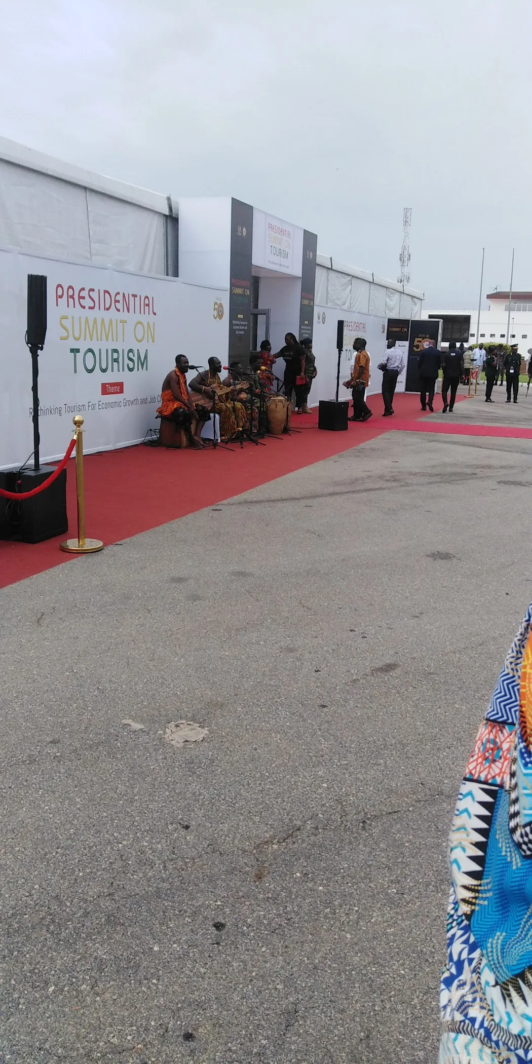 Arrival and context view at Peduase Lodge Govt in Peduase, Eastern Region.