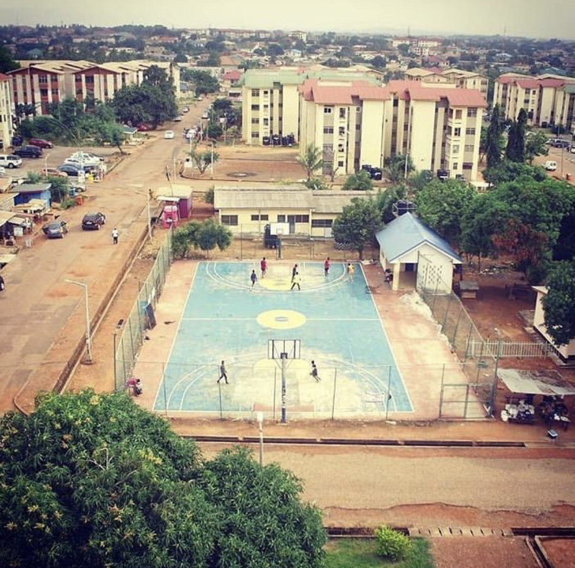 Adenta Basketball Court — Adenta Municipality
