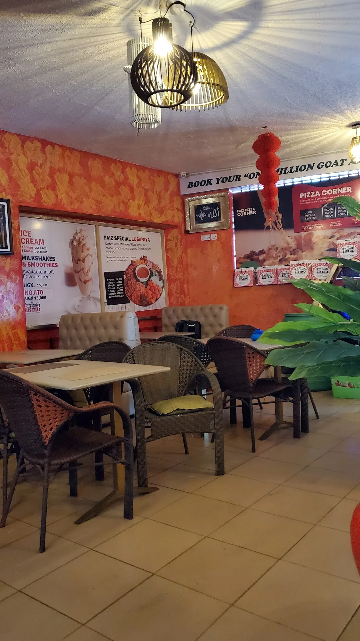 Faiz Café Bistro — Kampala