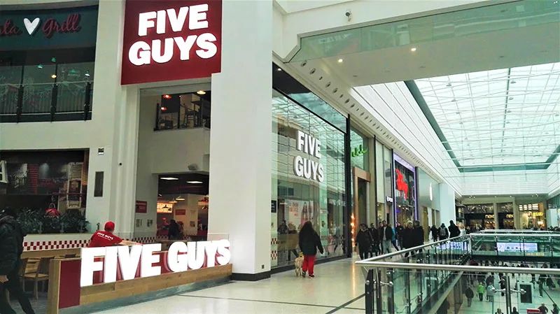 Five Guys | Arndale | Manchester