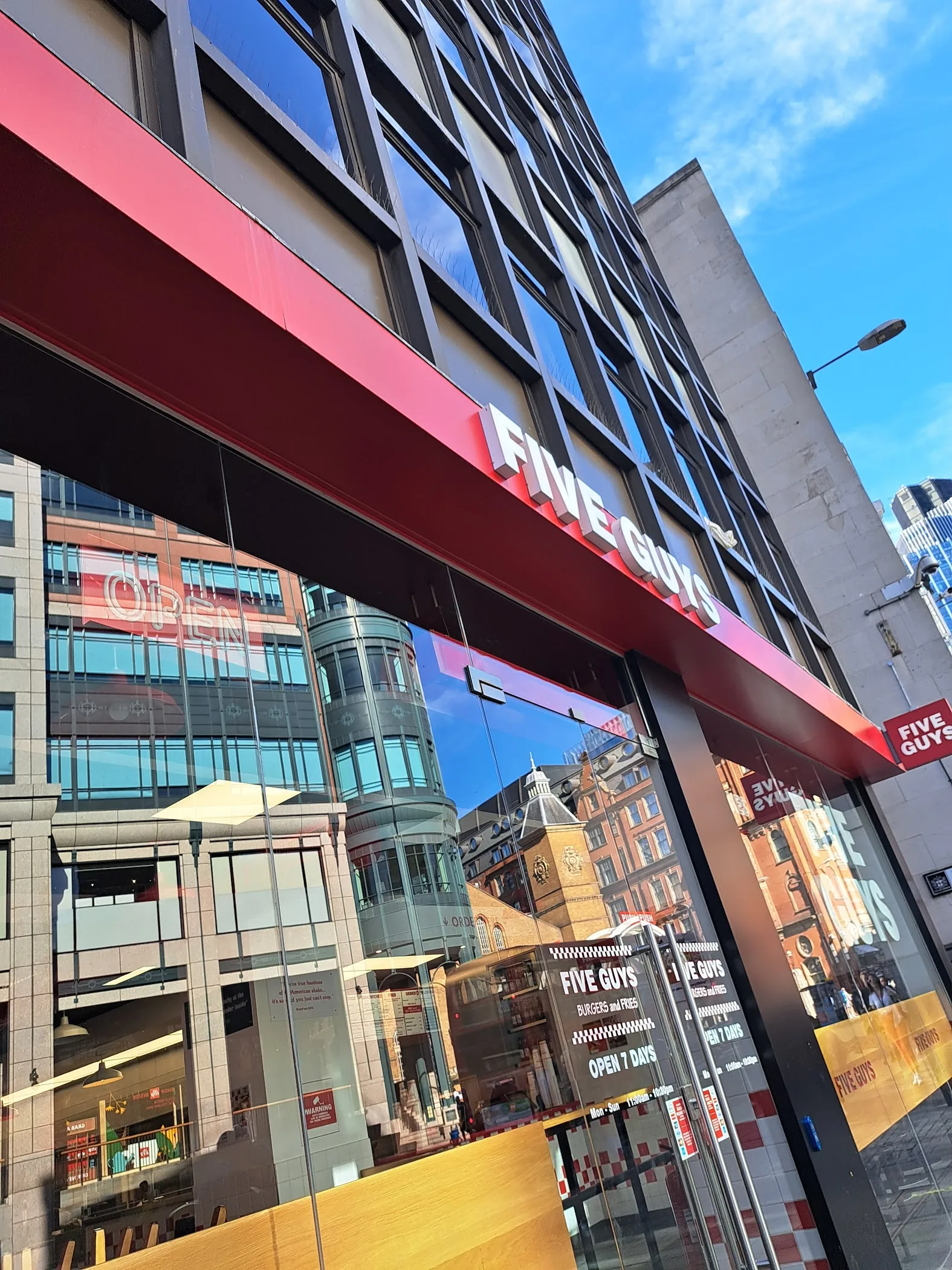 Five Guys | Liverpool Street | London