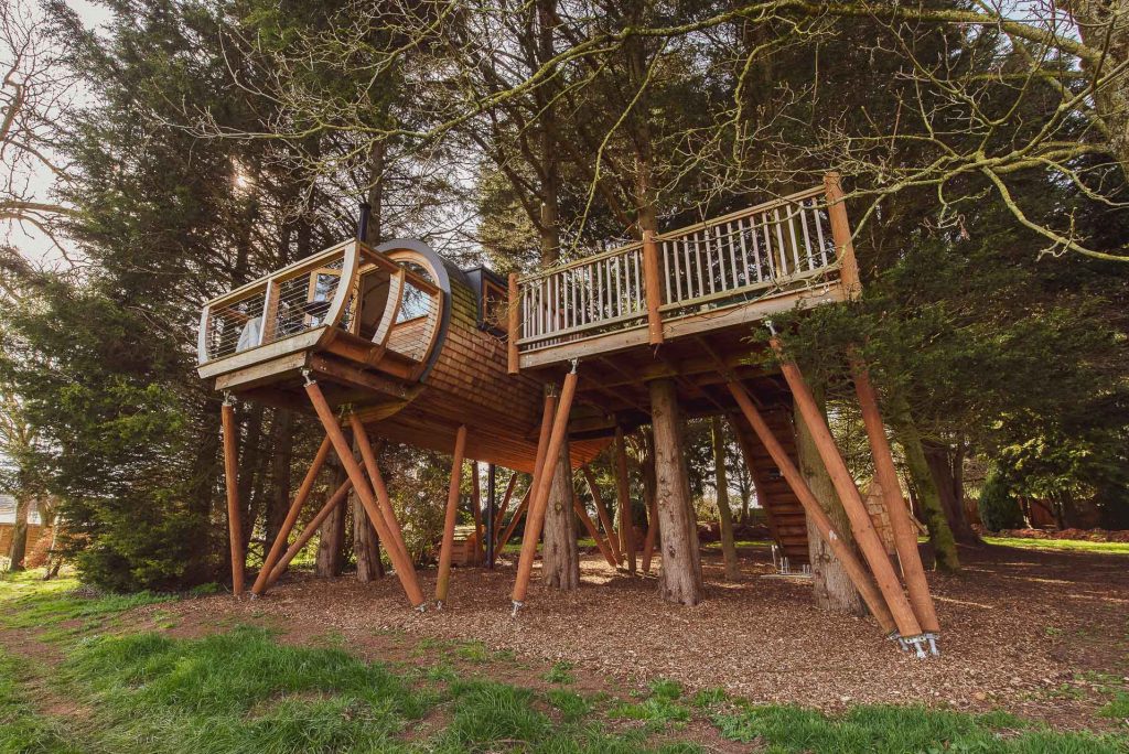 Dabinett Treehouse — Wookey