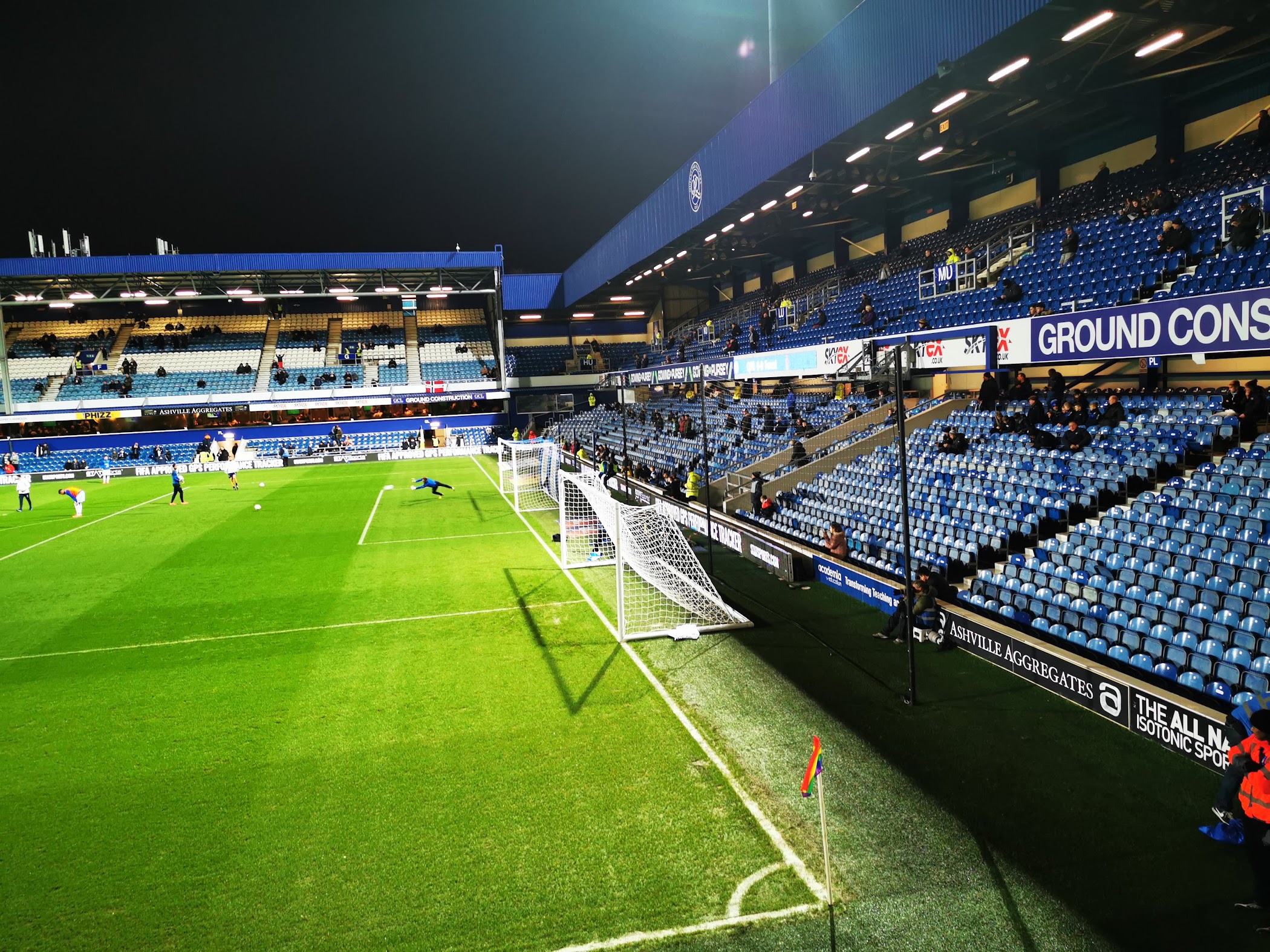 A first look at MATRADE Loftus Road Stadium, showing the stadium setting and the scale of the venue in west London.