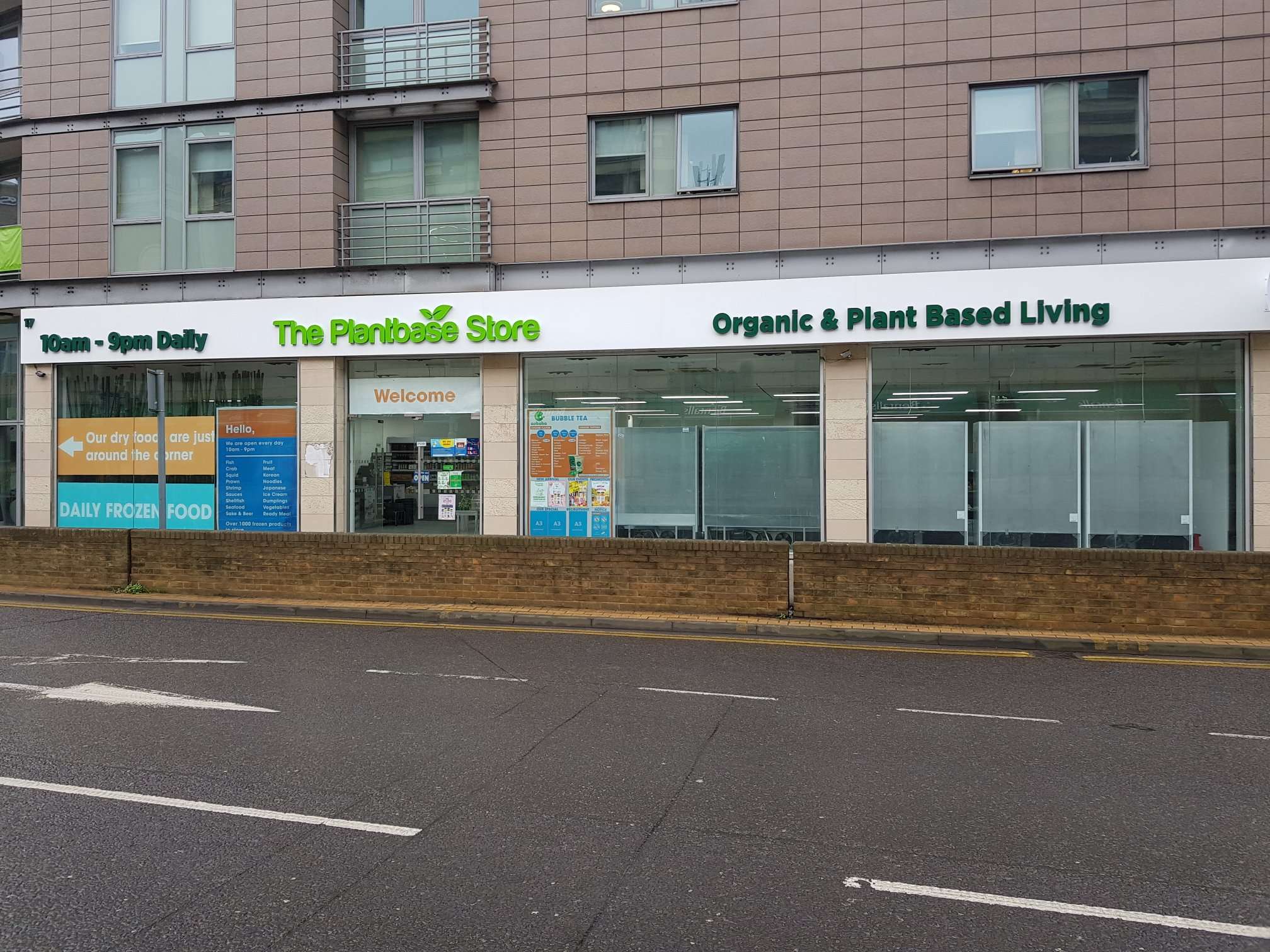 A first look at The Plantbase Store Kingston, showing the storefront, setting, or shopping mood you are actually walking into in Kingston upon Thames.