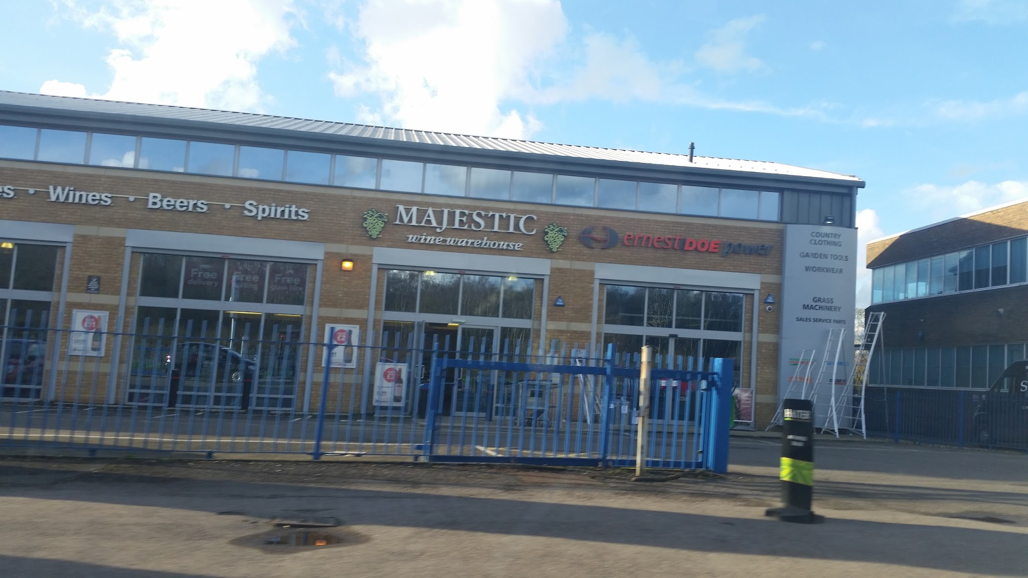 A first look at Majestic Wine | Warehouse Esher, showing the storefront or retail setting you are actually walking into in Esher.