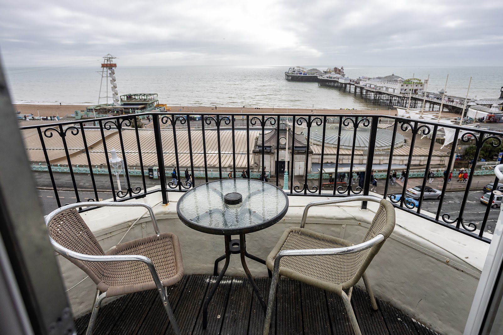 The Amsterdam Hotel - Brighton UK sits on Marine Parade in Kemptown, opposite Brighton Palace Pier, with the seafront shape of the stay showing up immediately on arrival.